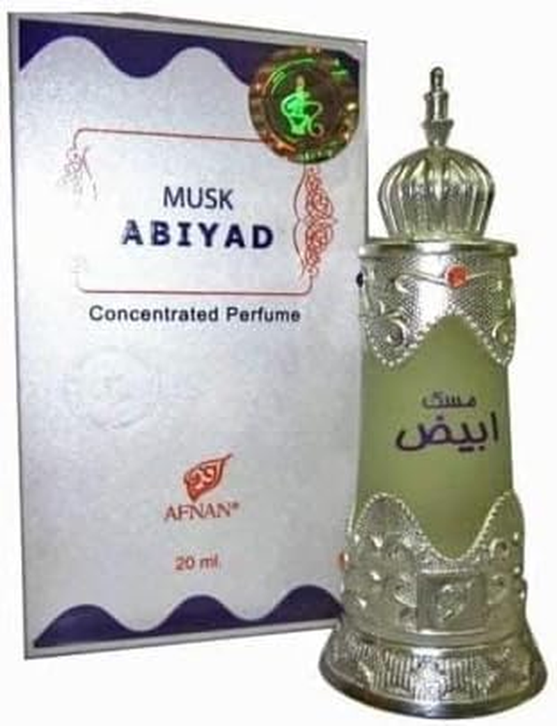 Afnan Musk Abyad Concentrated Perfume Oil, 20 Ml image number 2
