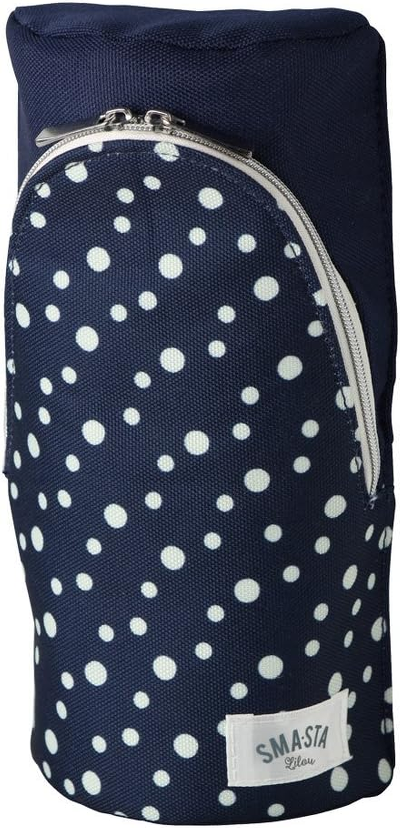 Sonic FD-7169-K Pouch Stand Pouch Master Lil Polka Dot Navy