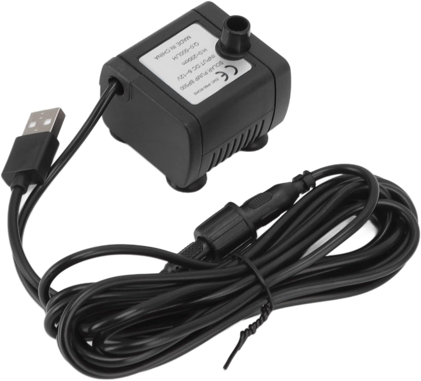 Miniature Water Pump DC6-12V 0-200Cm Head Easy Installation Fountain Pump Fish Tanks Aquariums Decorative USB Micro Hydroponics image number 1