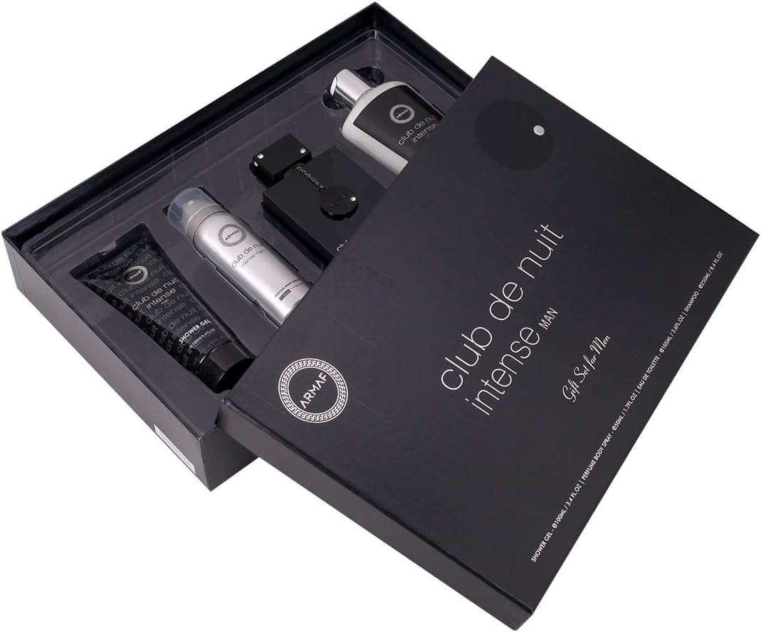 Armaf Club De Nuit Intense 4-Piece Gift Set for Men