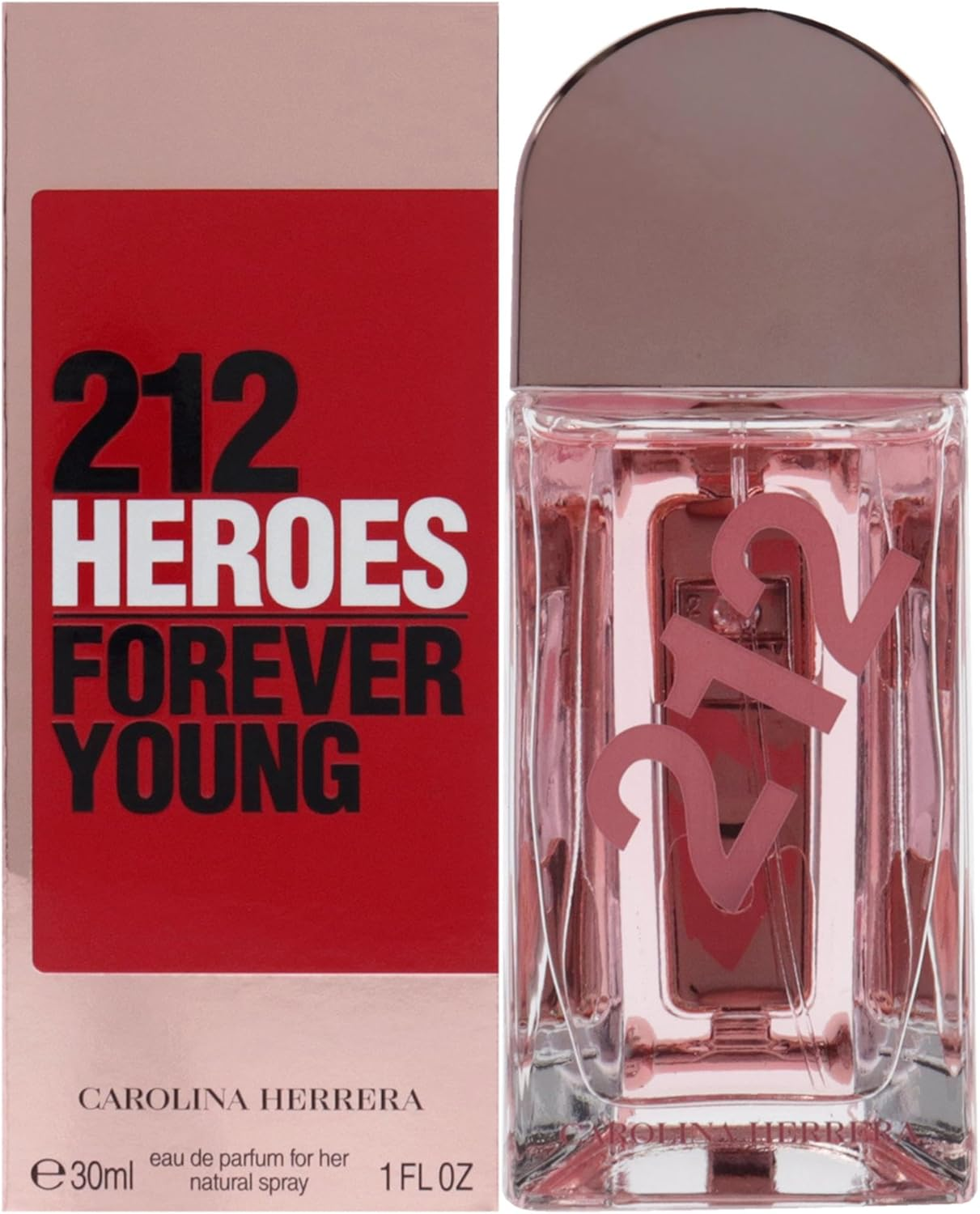 Carolina Herrera 212 Heroes Forever Young Eau De Toilette Spray for Women 90 Ml
