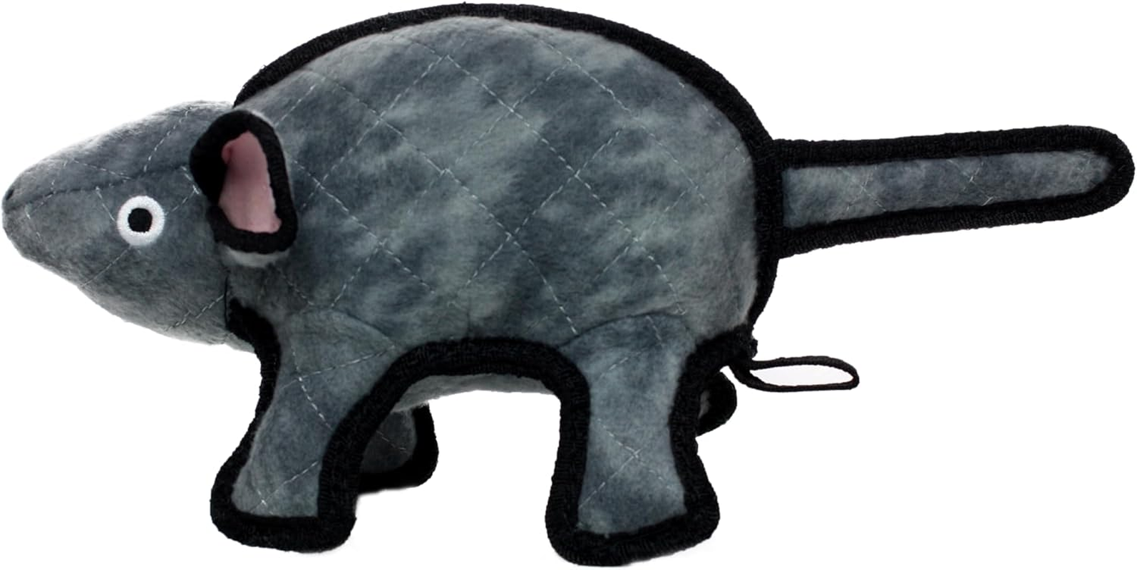 Tuffy Plush Dog Toy, Grey image number 6