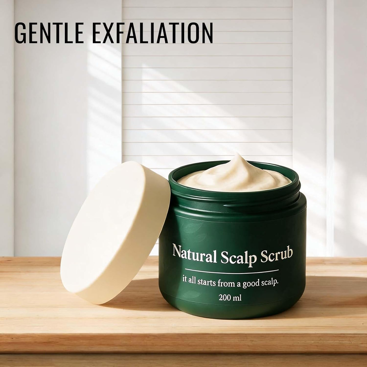 Depehelp Natural Scalp Scrub, Deep Cleansing & Nourishing Exfoliating, Gentle Formula, Moisturizing and Comfortable, Suitable for All Hair Types image number 6