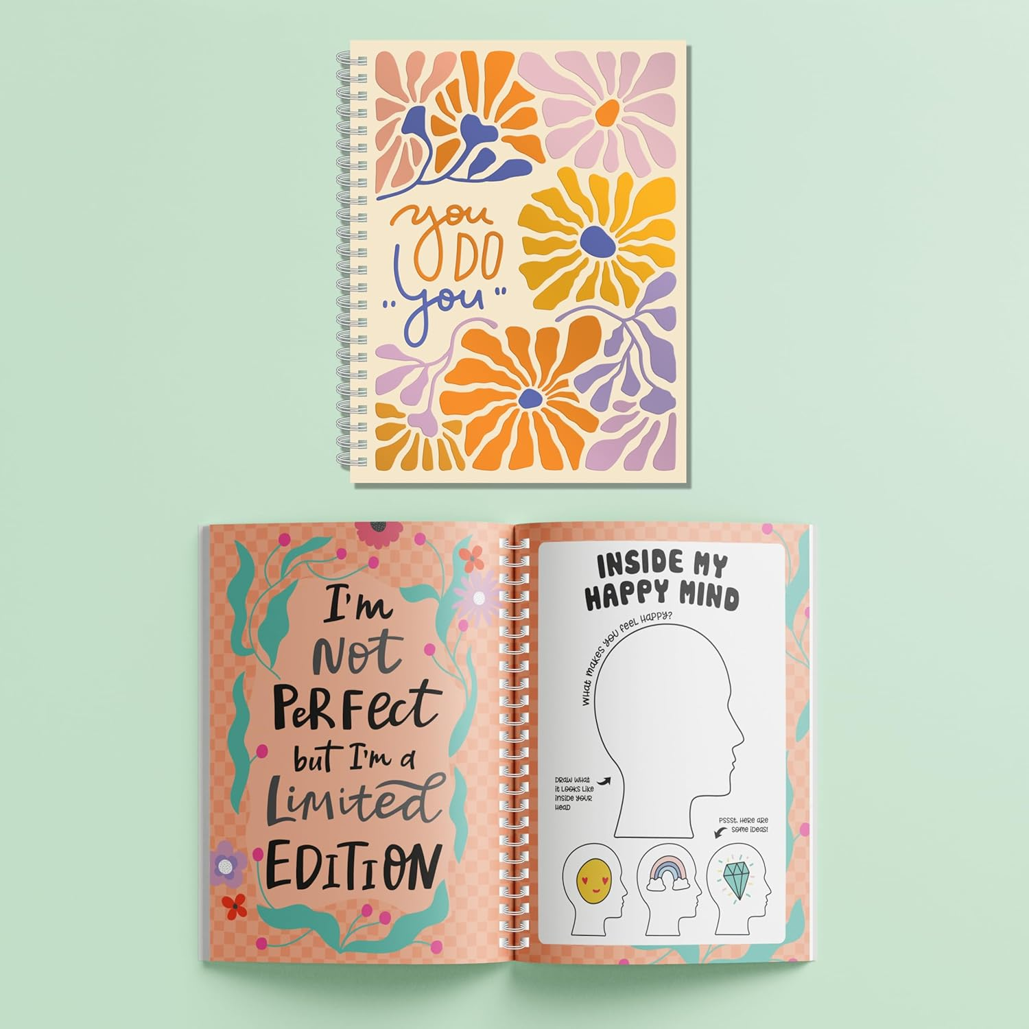 It'S My World Journal Kit - Creative Journaling Set with Sticky Notes, Keychain, and Colourful Pens image number 1