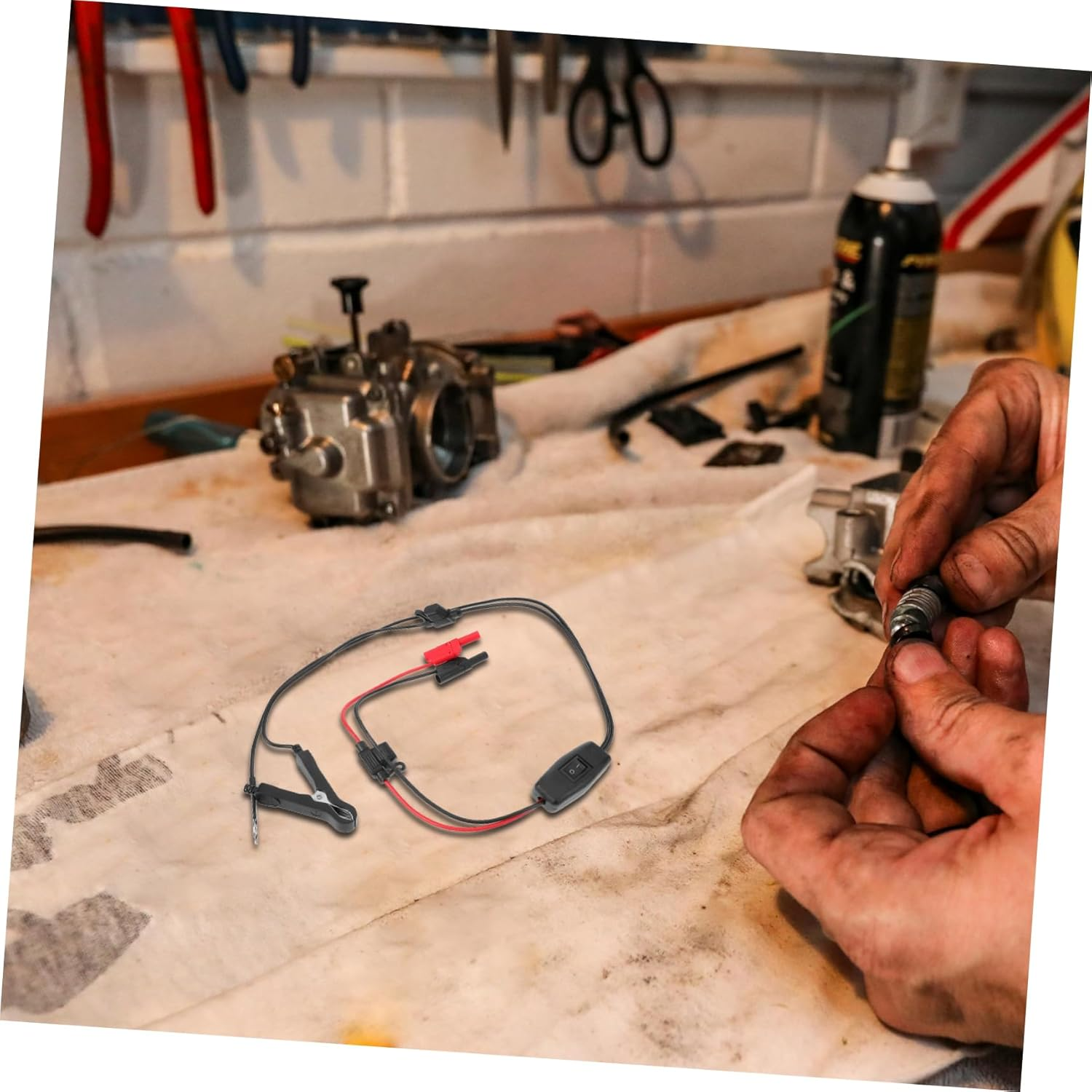 OSOLADY Leakage Detection Tester for Car Automotive Leak Tester Testing Tool Power High Precision image number 3