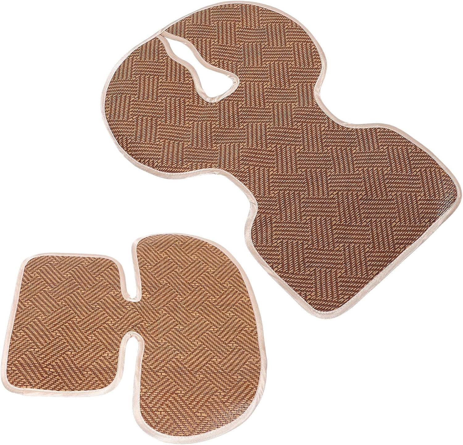 Breathable Stroller Cushion Cooling Seat Pad with Mesh Ventilation Lightweight Easy- Protector High Chair Pram Sweat-Resistant Rattan Mat image number 5