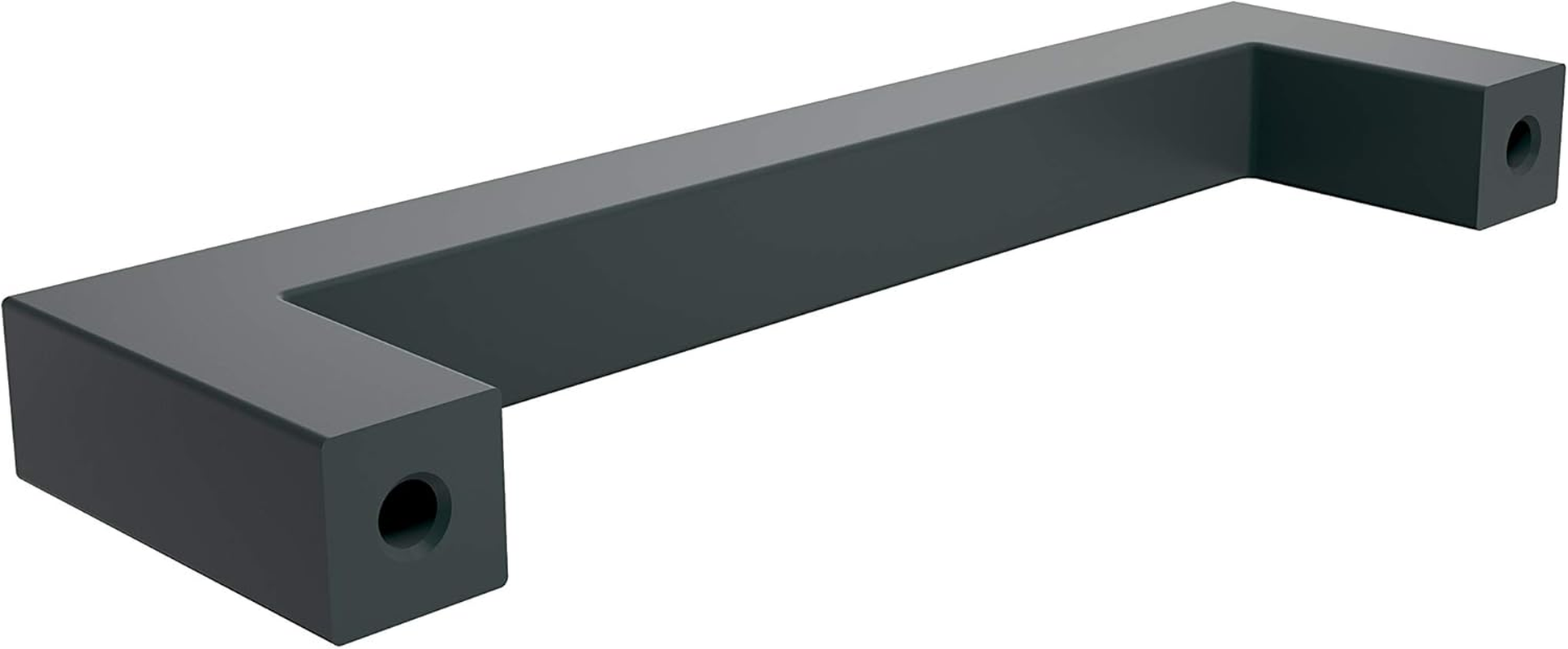 Amerock | Cabinet Pull | Matte Black | 3-3/4 Inch (96 Mm) Center-To-Center | Monument | 1 Pack | Drawer Pull | Drawer Handle | Cabinet Hardware image number 5