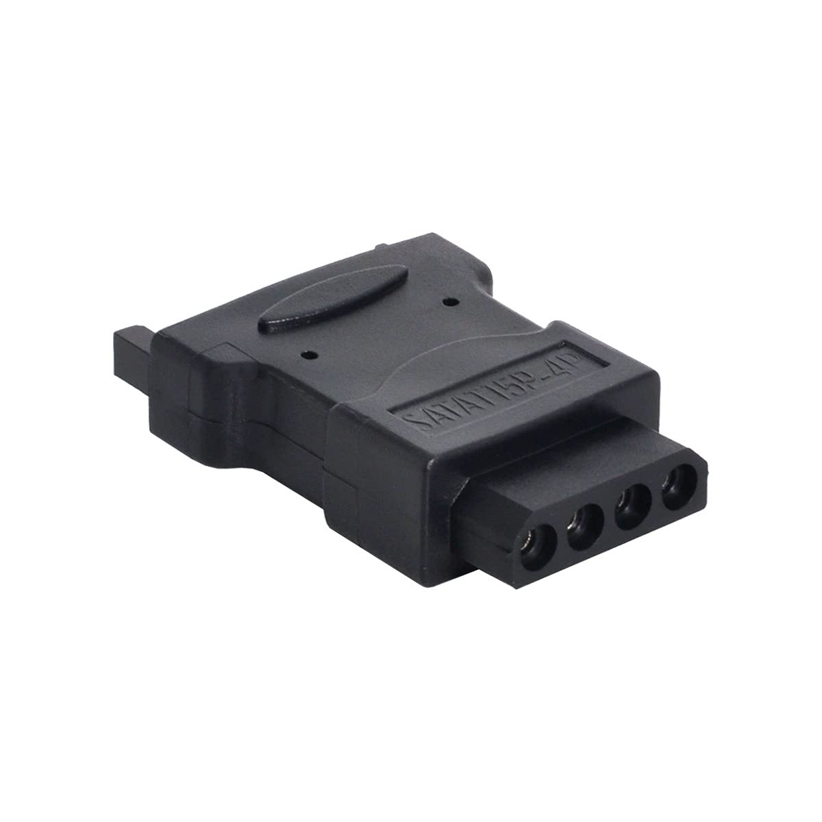 Cablecc 15Pin SATA Male Power Cable to Molex 4-Pin IDE Hard Disk Drive Power Adapter image number 6