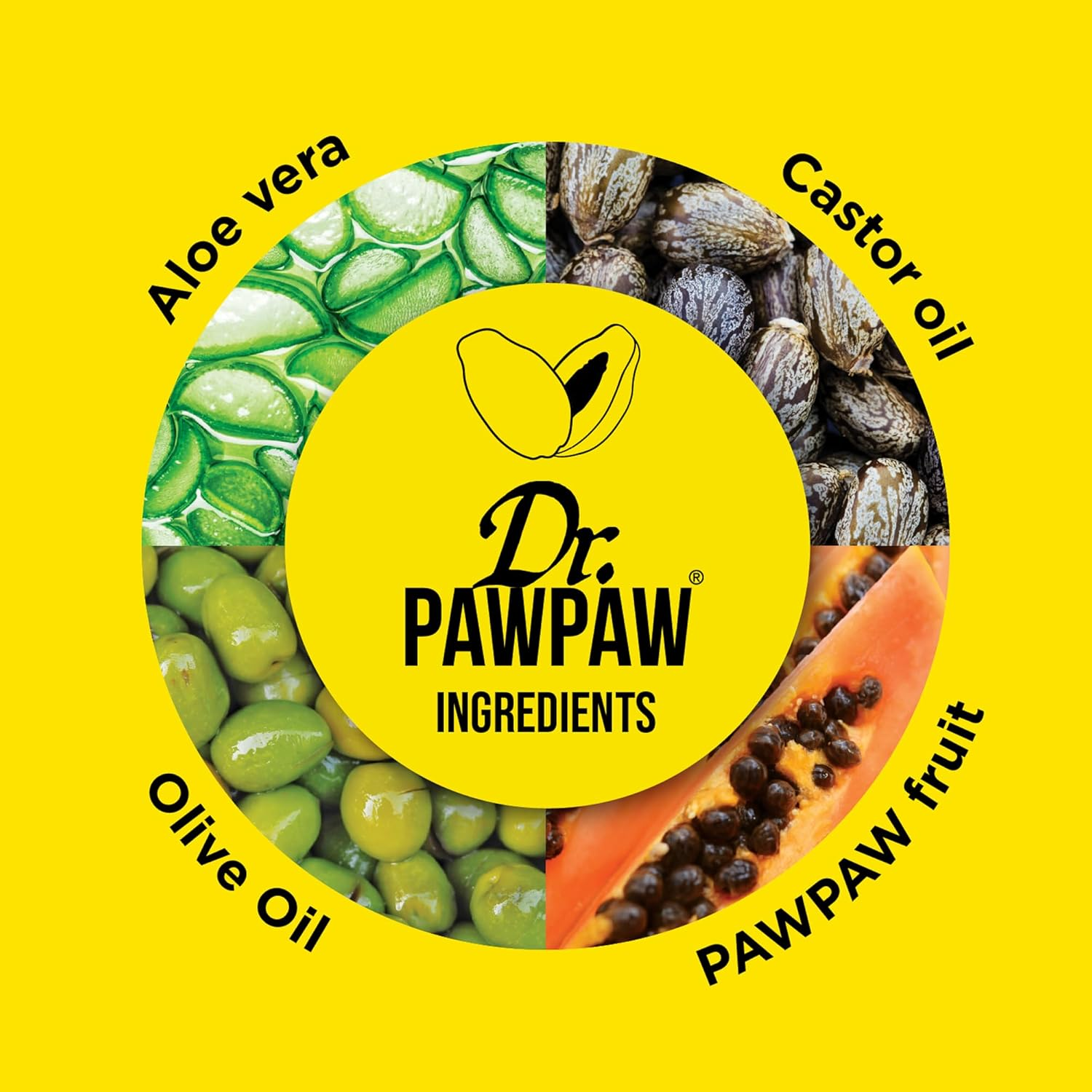 Dr. PAWPAW Multi-Purpose Fragrance Free Balm, for Lips, Skin, Hair & Beauty Finishing, Cuticles and Nails 25Ml (Shea Butter) - Clear image number 6