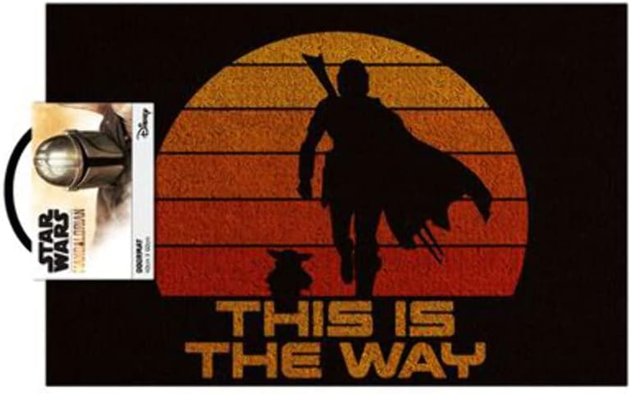 Star Wars the Mandalorian This Is the Way Doormat