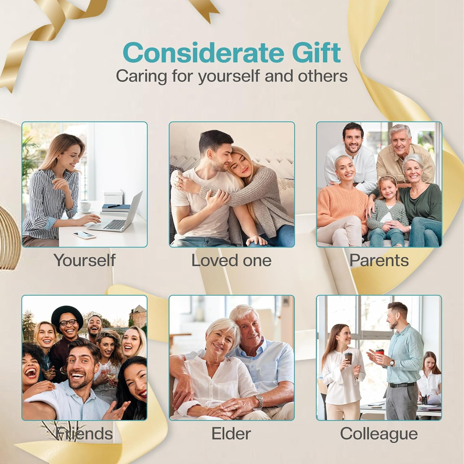 Airelax Shiatsu Neck and Back Massager with Heat - Deep Tissue Shoulder Massager, Electric Kneading Massage Pillow for Neck, Shoulder, Back Pain Relief, Home, Office & Car Use image number 2