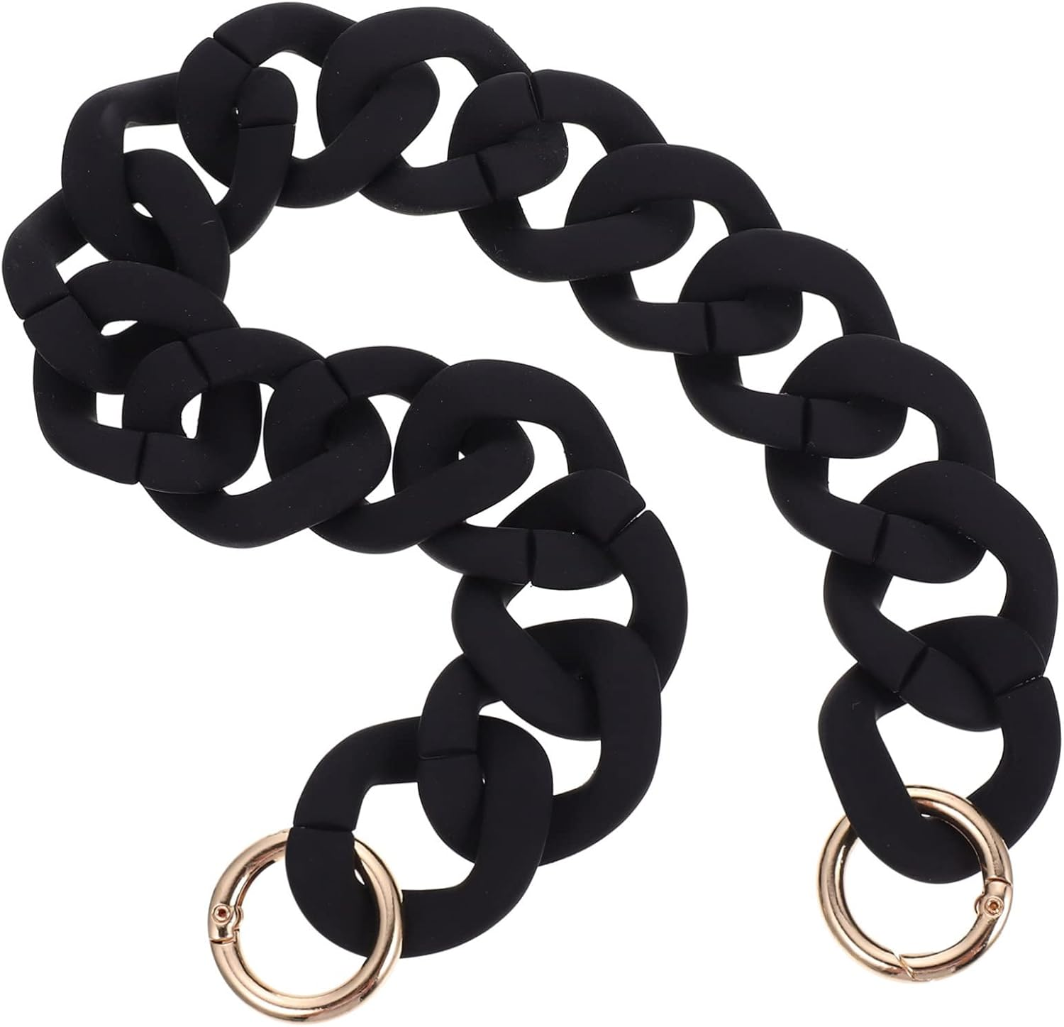 TEHAUX 4Pcs Handbag DIY Chain Purse Single Shoulder Bag Replacement Resin Chain for Vintage Handbag