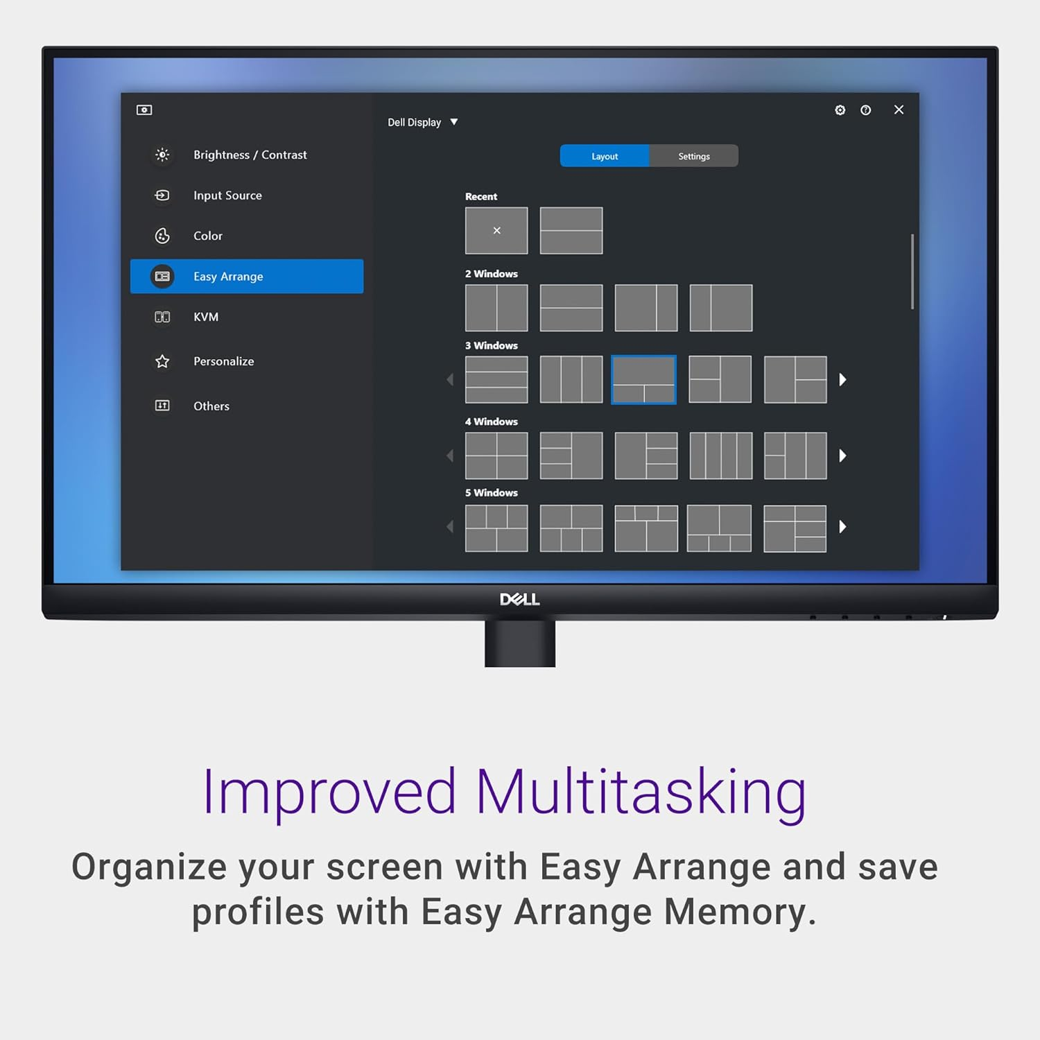 DELL E Series E2425HS Computer Monitor 60,5 Cm (23.8") 1920 X 1080 Pixels Full HD LCD Black image number 2