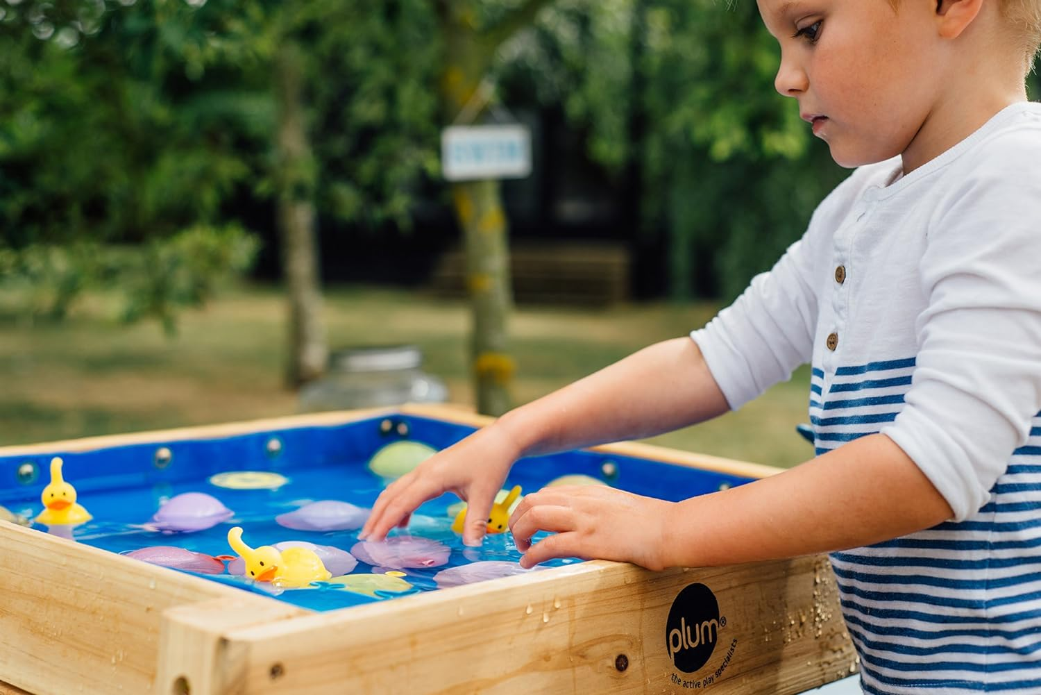 Plum Play Build and Splash Wooden Sand and Water Table image number 3