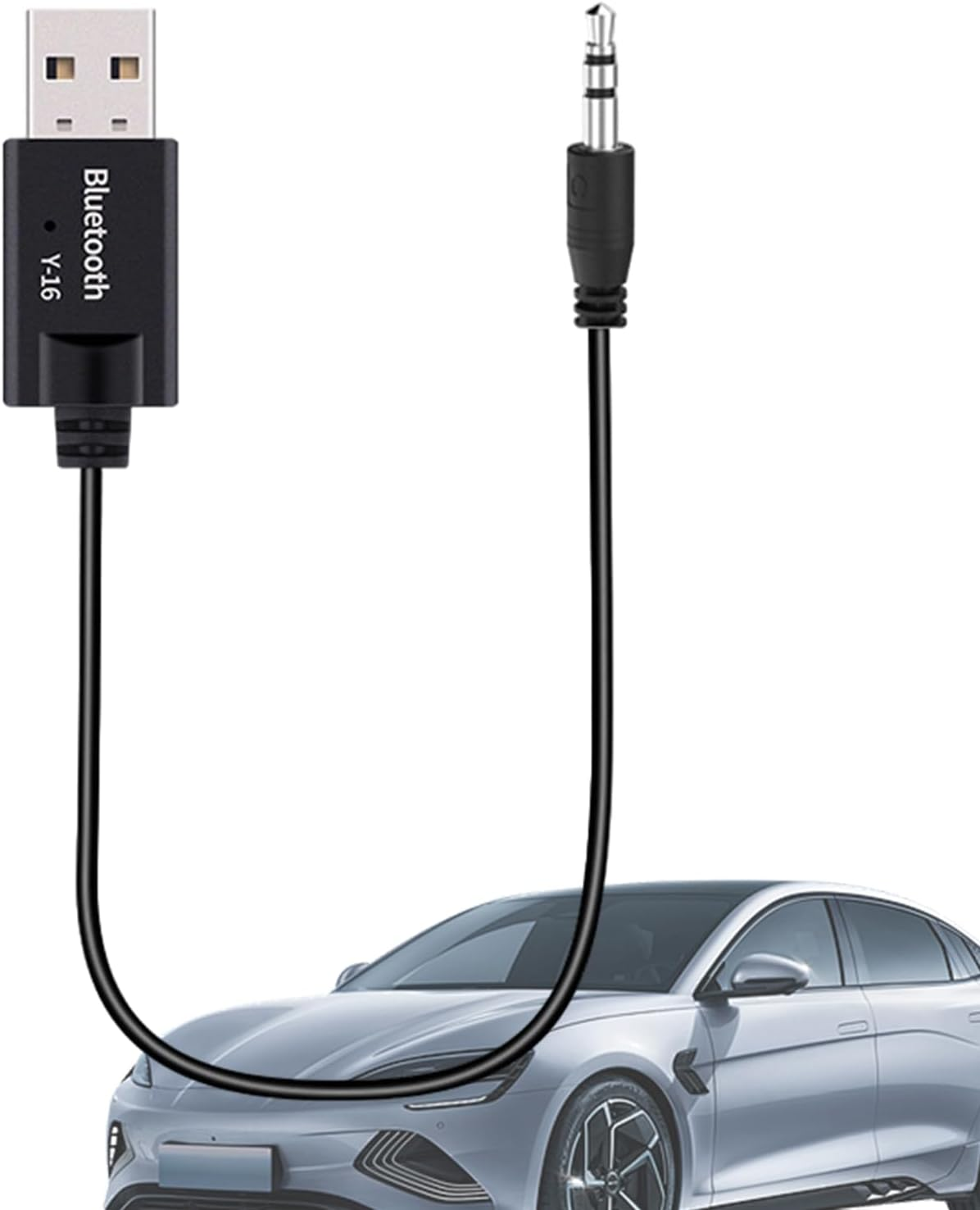 USB to 3.5Mm Audio Adapter | 3.5Mm Male AUX Audio Jack to USB Cable Adapter BT4.2, Plug and Play - Hi-Fi Music, Audio Car Stereo Jack Cables Cord for Car Stereo Home Speakers