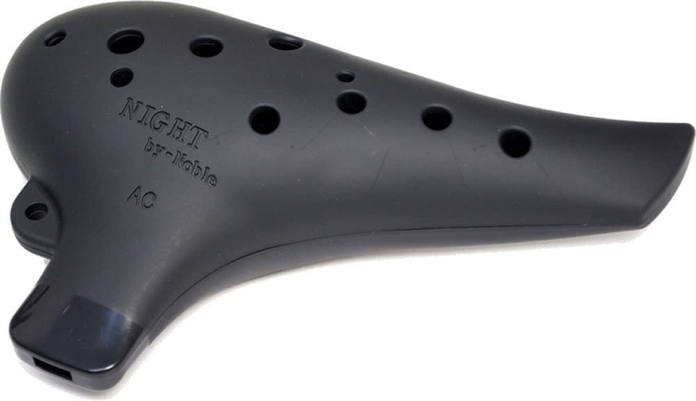 Night by Noble Plastic Ocarina AC Black image number 1