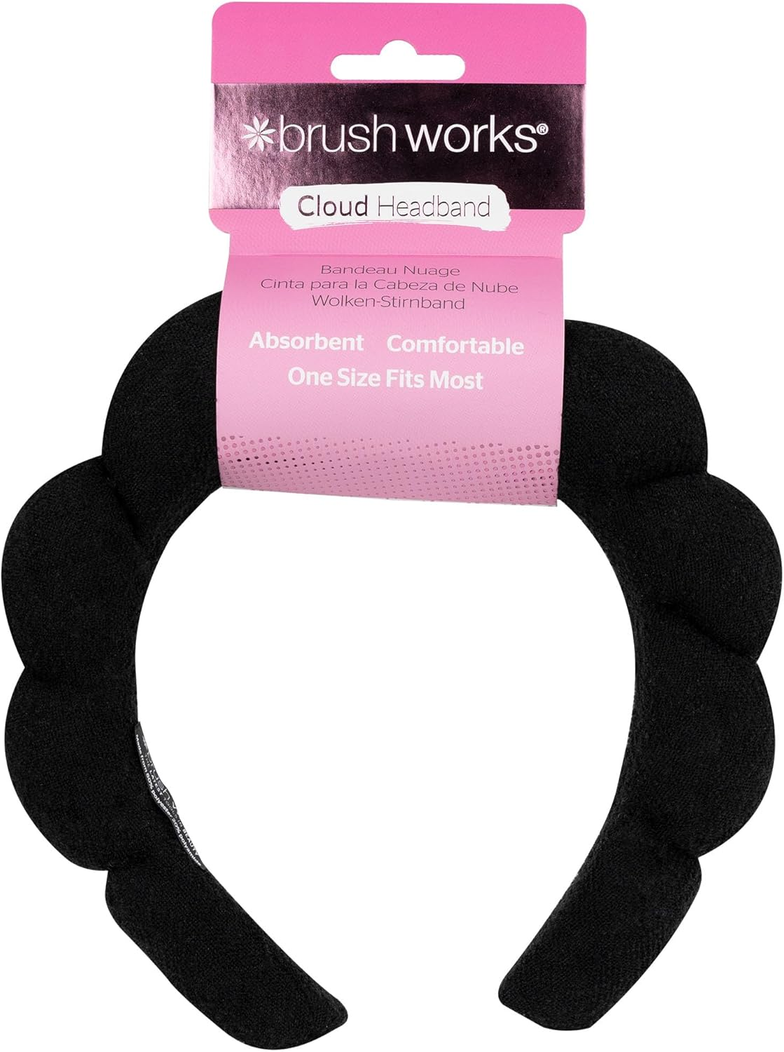 Brushworks Black Cloud Headband image number 3