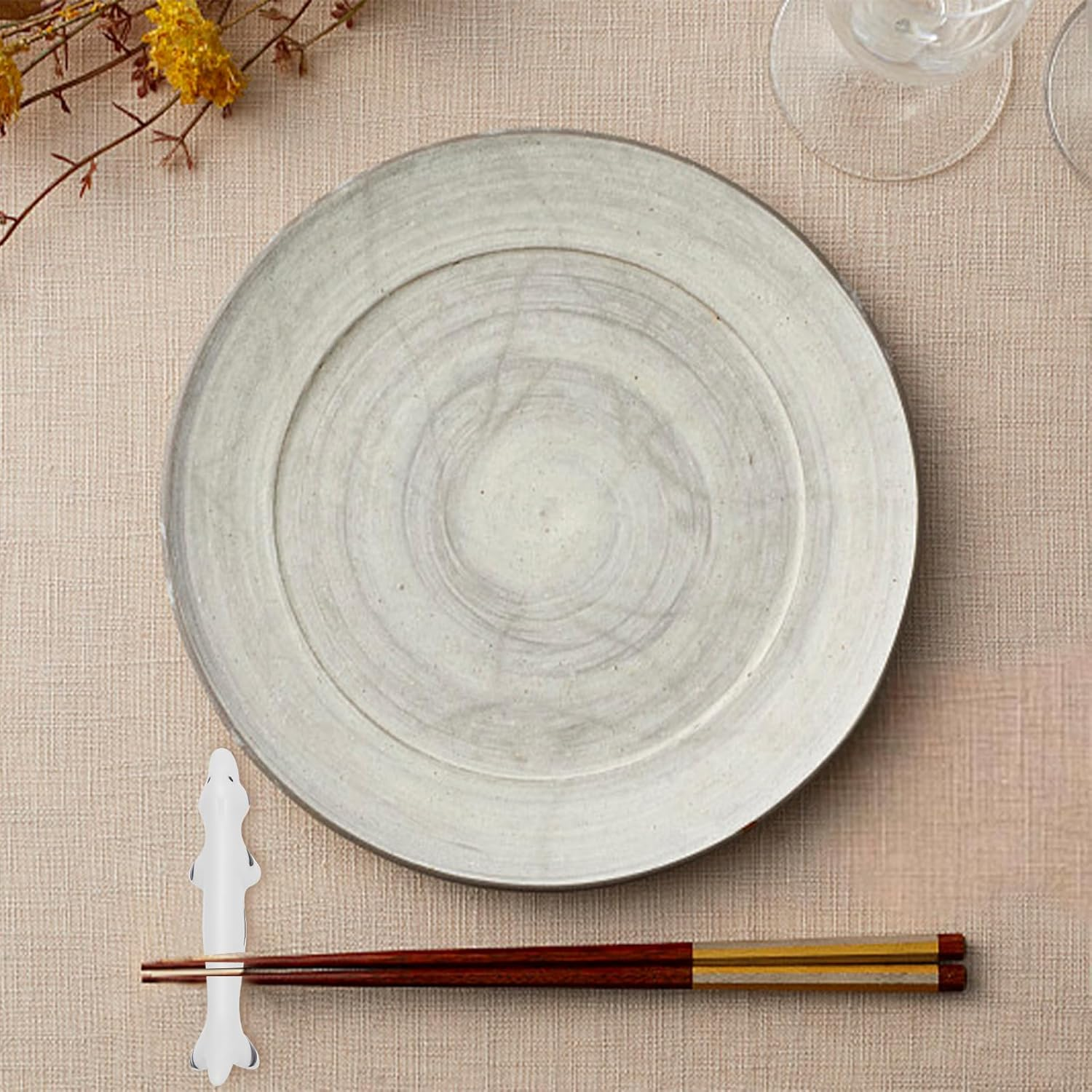 PLIGREAT 4 Pcs Cute Dachshund Dogs Ceramic Chopsticks Rests, Colorful Ceramic Chopsticks Rack Stand Holder for Chinese Japense Restaurants Chopstick Rest Dinner Spoon Stand Butter Knife Fork Holder - Porcelain image number 3