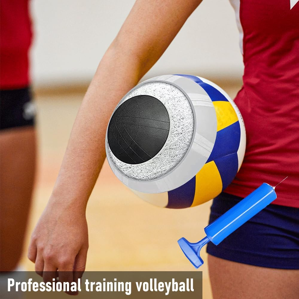 Portable Volleyball Net Set Outdoor Portable Volleyball Net System for Beach Backyard, Kids Adults Volleyball Net Set with Adjustable Height Poles, All in One Carry Bag image number 6