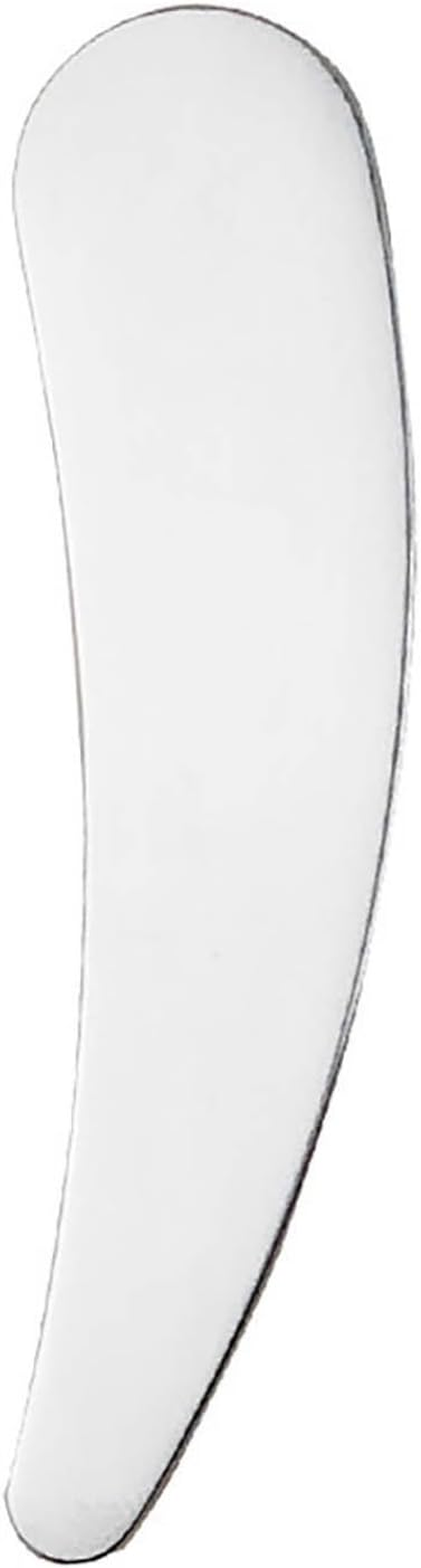 Stainless Steel Skincare Spatula 1 Piece Reusable Makeup Tool for Mixing Creams Lotions Beauty Applicator Silver 1 One Size