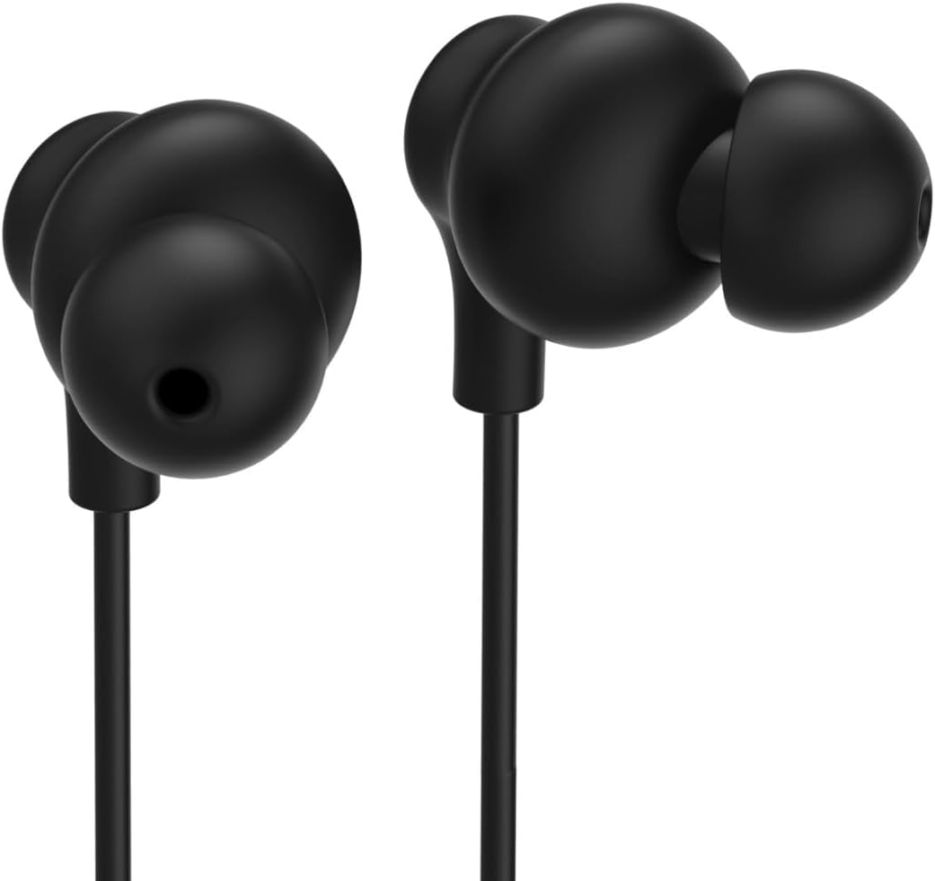 Hama, Curly Headphones, In-Ear, Microphone, Cable Kink Protection, USB-C, Black image number 3