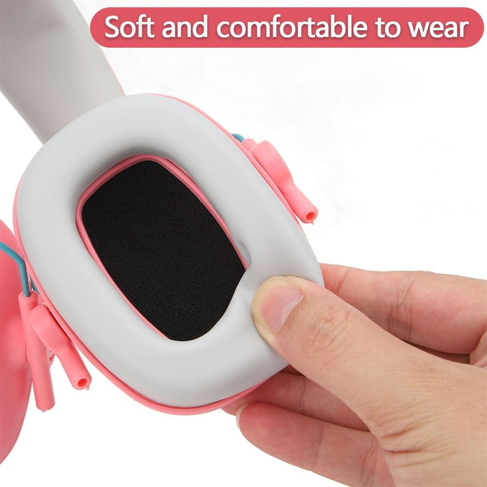 HYAVIA Noise Cancelling Ear Muffs for Airplane Pressure Relief, Soundproof Sleep Headphones for Studying, Drumming, and Kids &ndash; Ear Protection for Sleeping, Noise Reduction Headphones for Travel image number 6