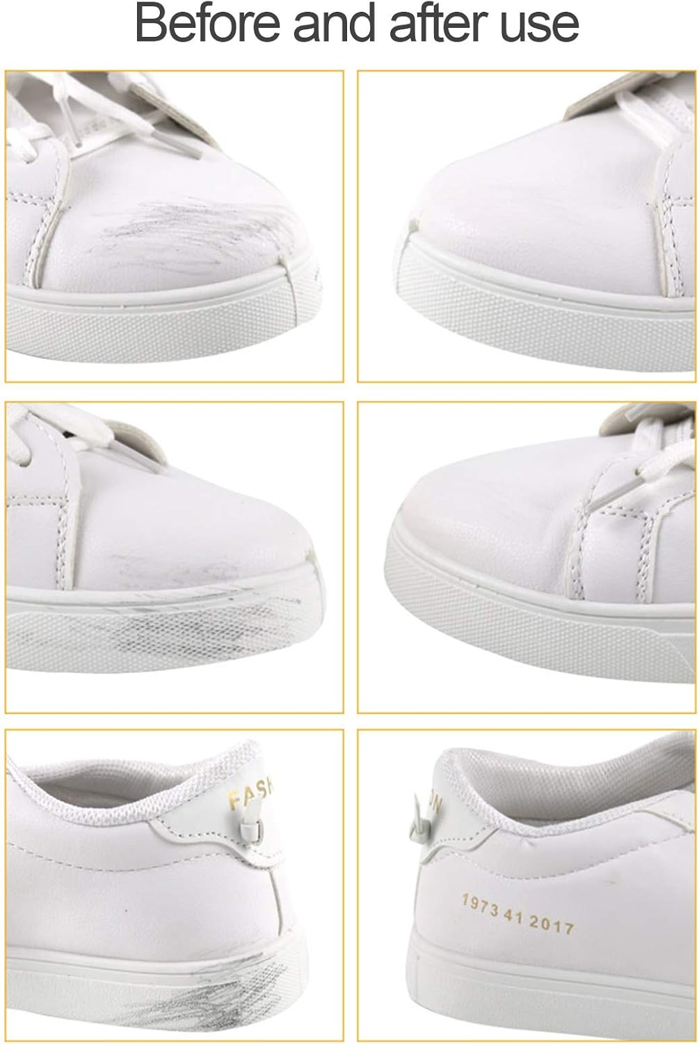 Rubber Eraser for Suede Nubuck Clean Shoes Stain Polisher Leather Shoes Boot Cleaning Brush Wipe and Care Accessories BAEXUE image number 6