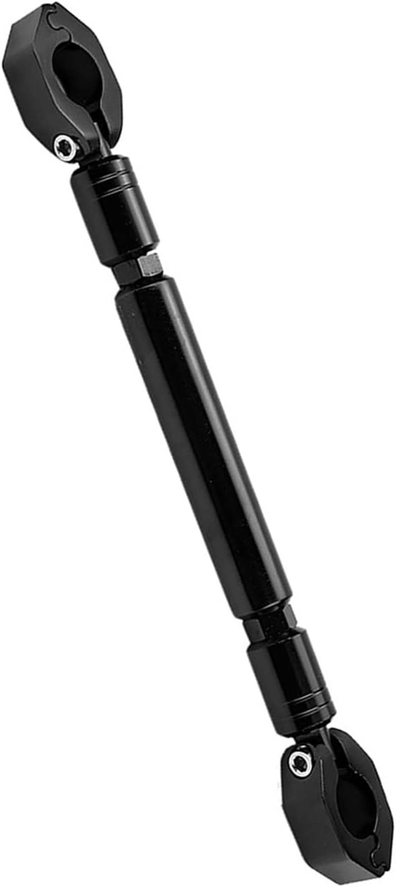 Adjustable Universal 22Mm Motorcycle Handlebar Cross Bar - High Strength Tool for Easy Installation, Black (Black #02) - Blue image number 7