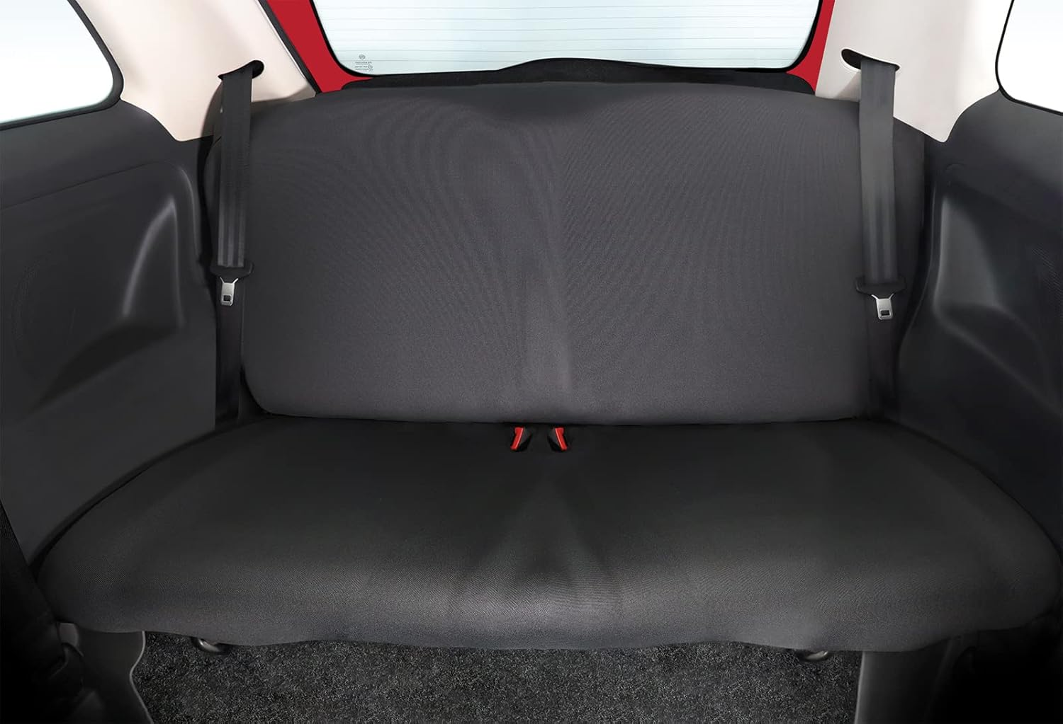 CORA Complete Set Custom Seat Covers Fiat 500 07> Rear Full Grey/Cream image number 1