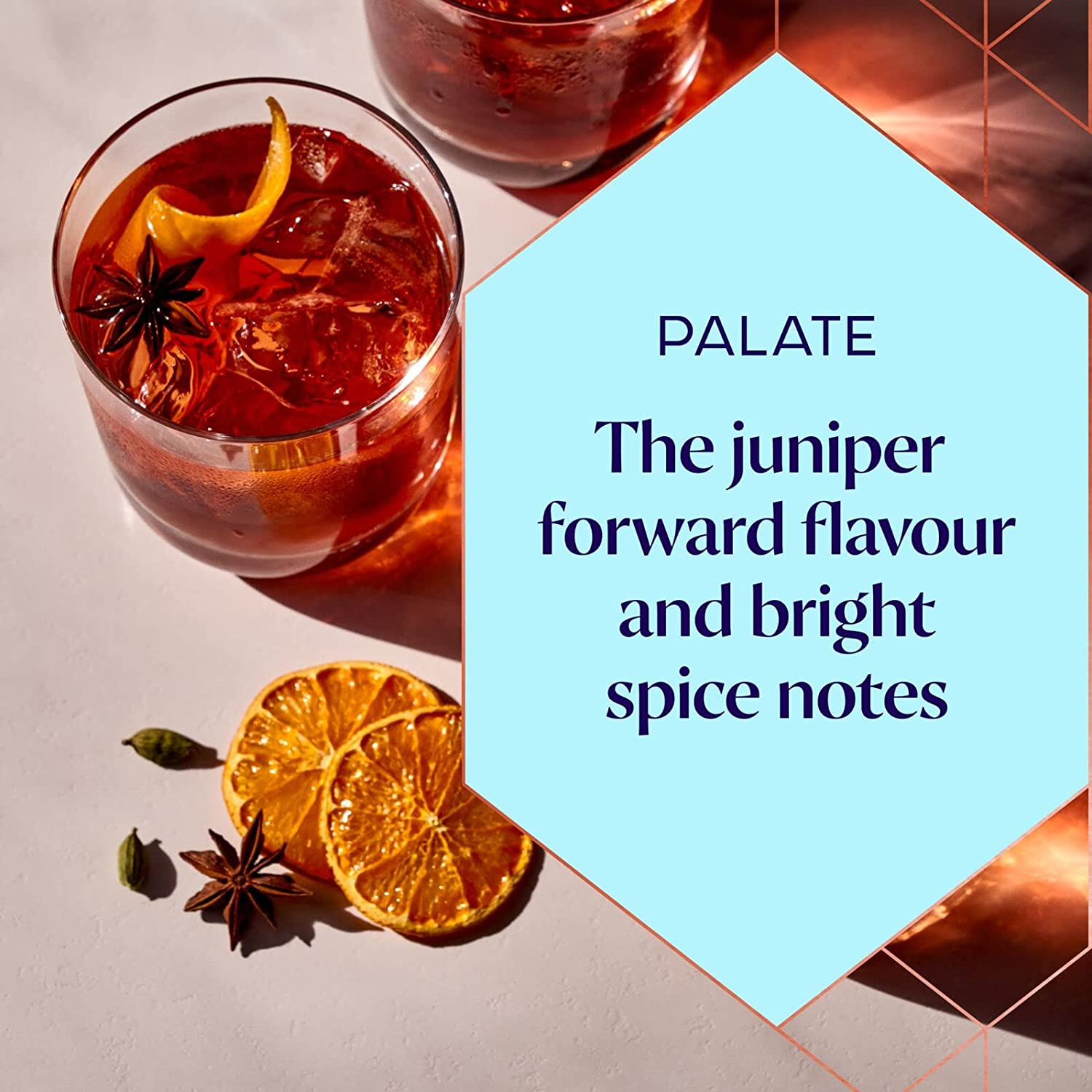 Bombay Sapphire Sunset Limited Edition Premium London Dry Gin, 43% ABV, 70Cl, Vapour Infused with White Cardamon, Tumeric & Sun-Dried Mandarin, 700Ml image number 5