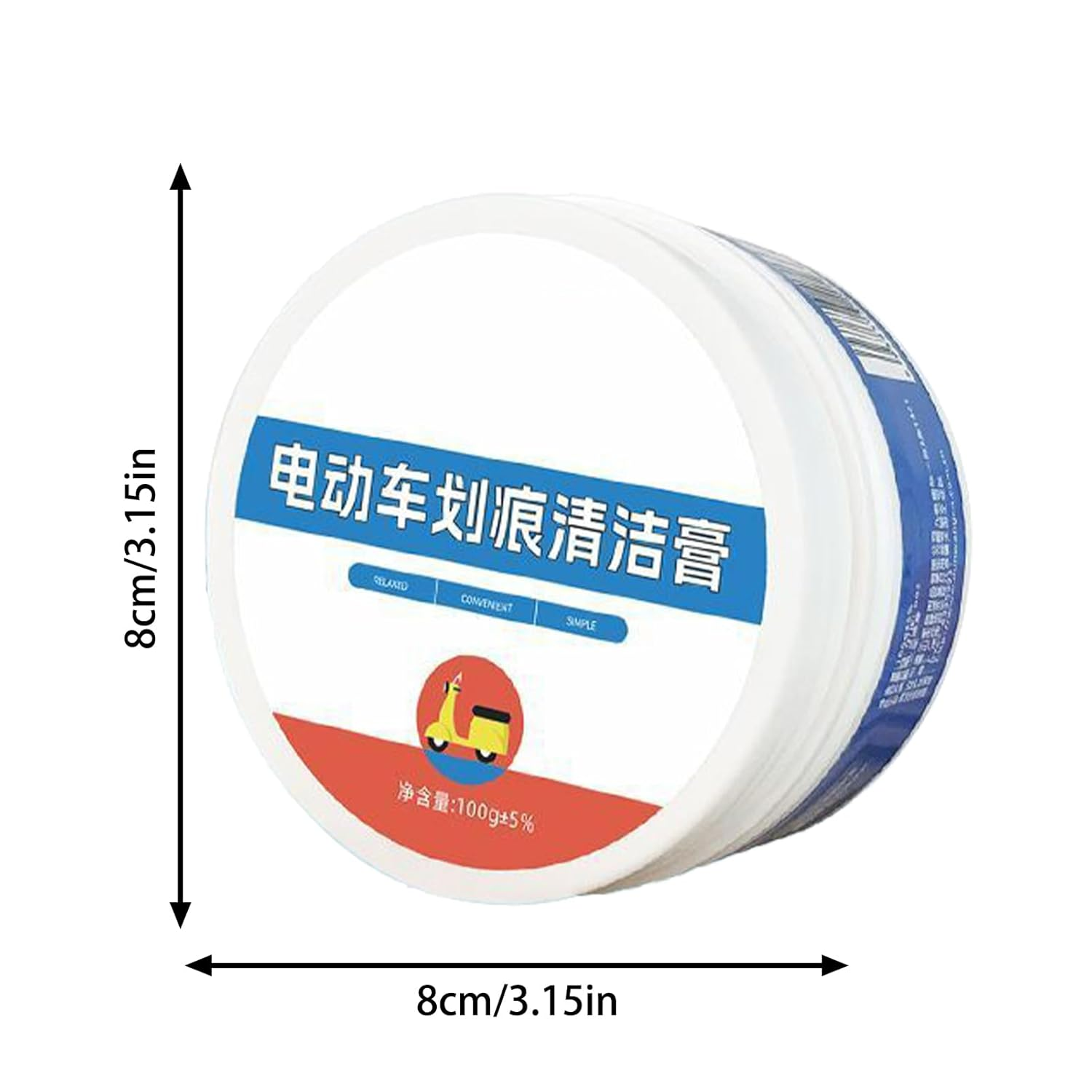 Car Scratch Repair Paste | Auto Wax Polish Scratch Remover - Vehicle Polishing Paste Removes Defects While Adding Gloss and Shine image number 5