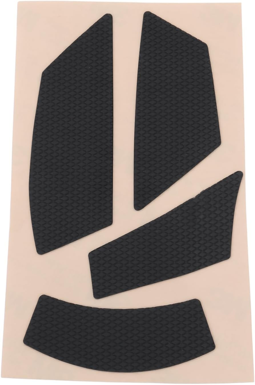 Ecsing 1 Set Razer Mouse Grip Tape Compatible with Razer Deathadder V2 Compatible with Razer Basilisk X Hyperspeed Black image number 4