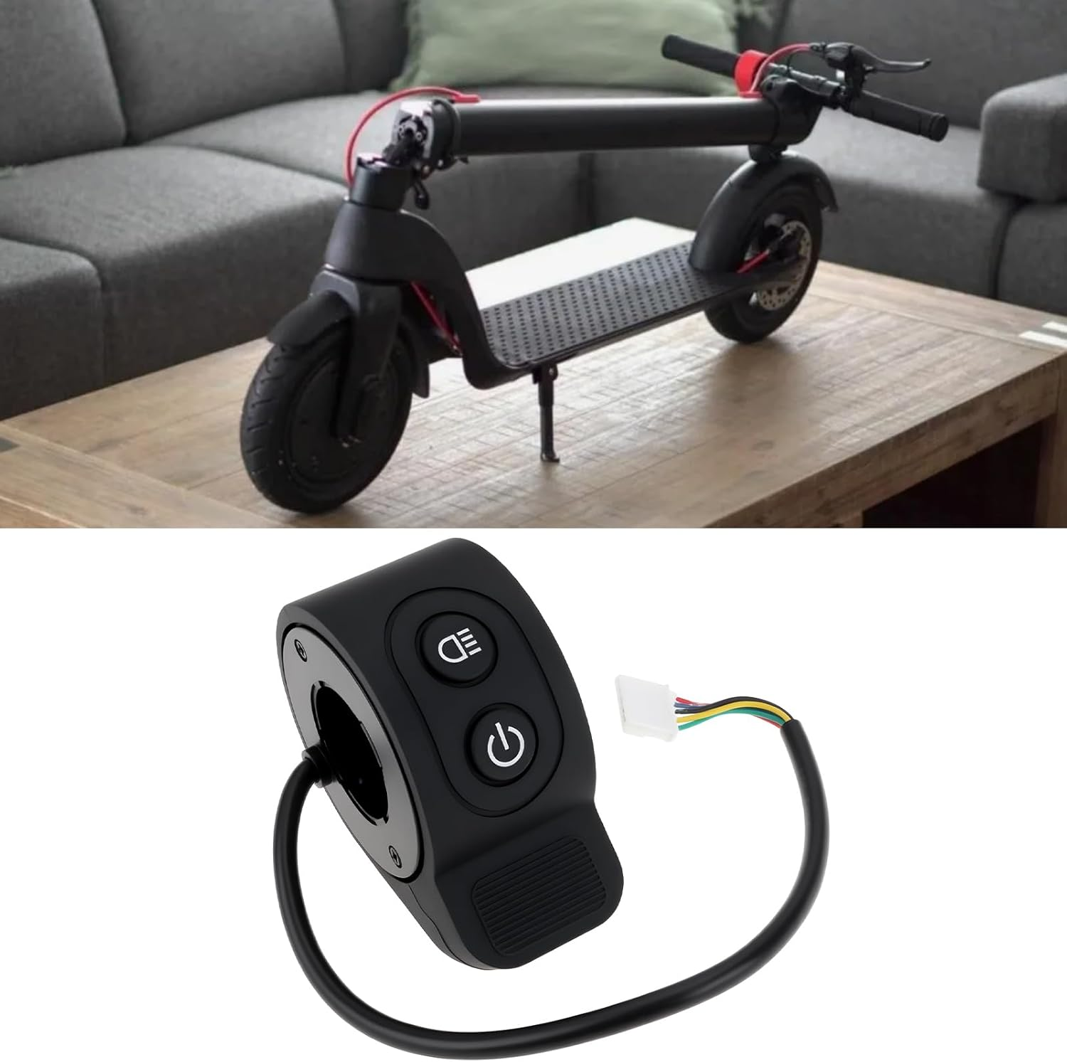 OTOTEC 1PC Thumb Throttle of E-Scooter 5V Compatible with HX X6 X7 and X8 Electric Scooters image number 5