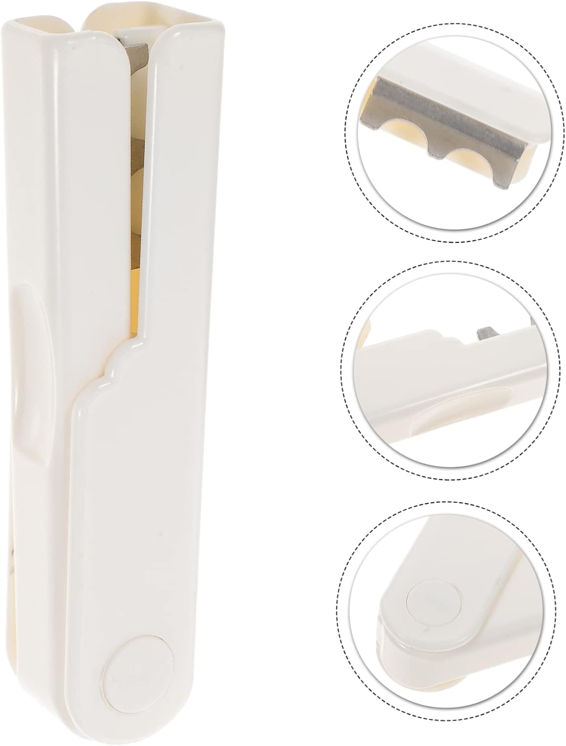 GALPADA Flower Punching Pliers Rose Thorn Stripping Tool Flower Bouquet Packaging Supplies Gardening Rose Thorn Stripper Thorn Remover Tools Flower Cutting Machine Miss Abs White Deburring image number 5