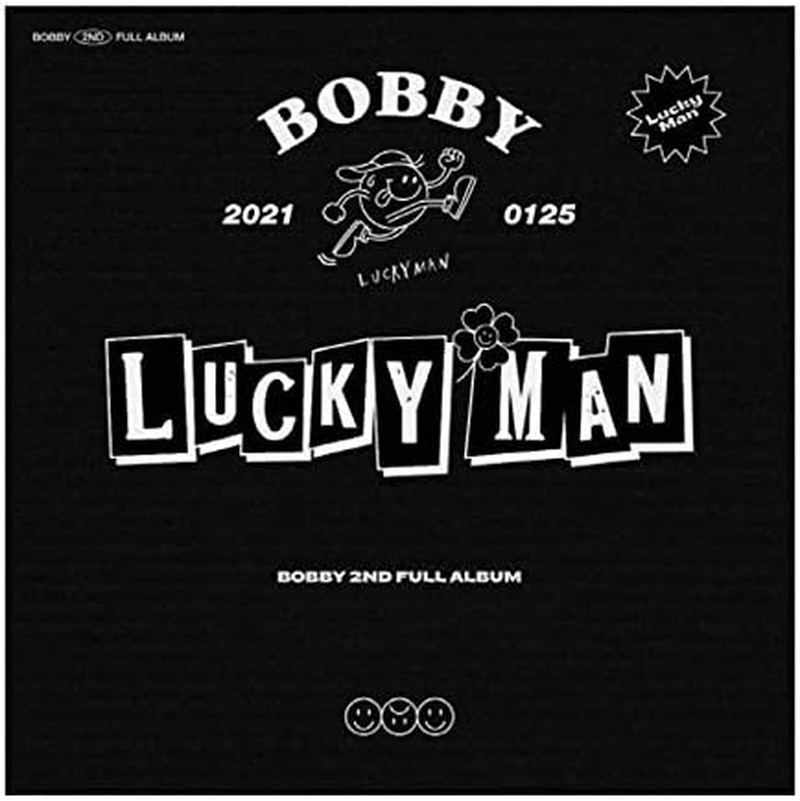 Ikon Bobby Lucky Man 2Nd Full Album B Version Cd+Folding Poster on Pack+80P Photobook+32P DIY Book+4P Sticker+1P Photocard+Magnetic Coupon+4P Post+Lenticular+Message Card Set+Tracking image number 2