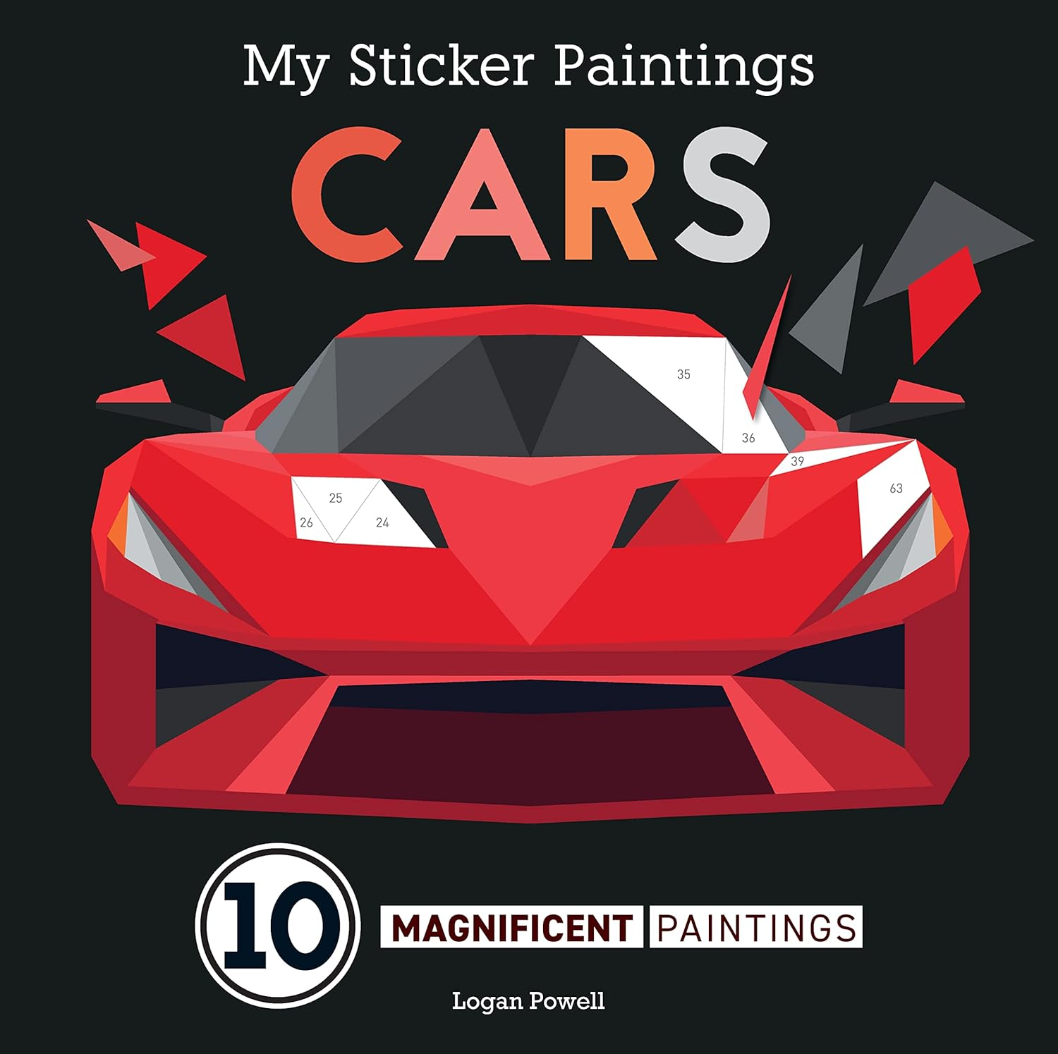 My Sticker Paintings: Cars: 10 Magnificent Paintings image number 6