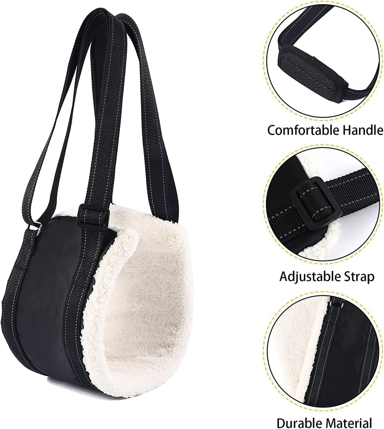 Dog Lift Harness, Dog Sling for Rear Legs, Heavy Duty Dog Lift Harness for Large Dogs, Hip and ACL Brace for Elderly Dogs