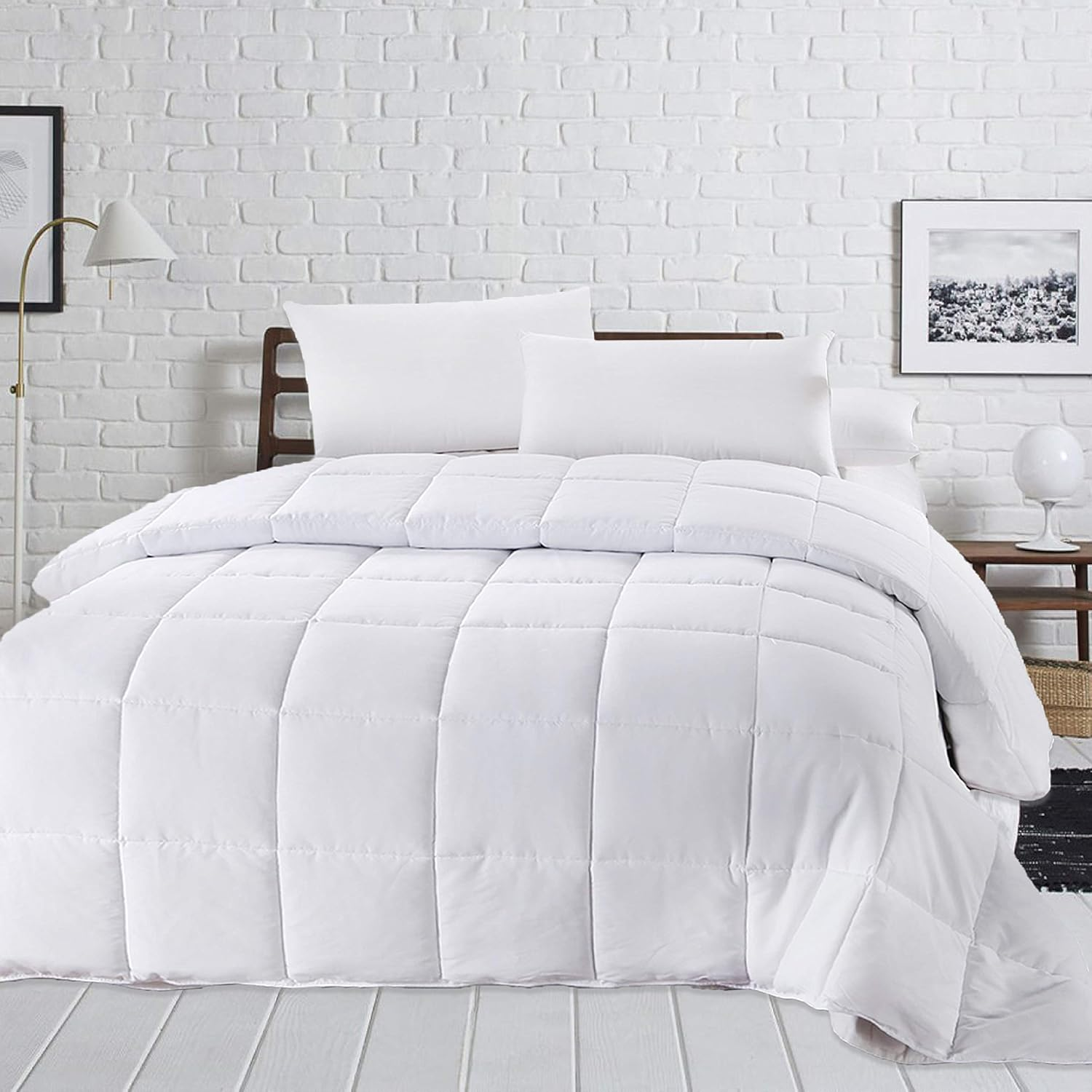 Luxor Linen Luxor All Season 500GSM Duck down and Feather Quilt, King image number 6