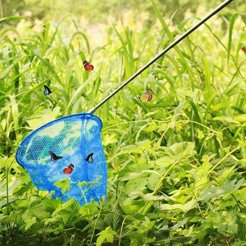 Butterfly Net 6 Pack, Telescopic Fishing Net Butterfly Catcher image number 2