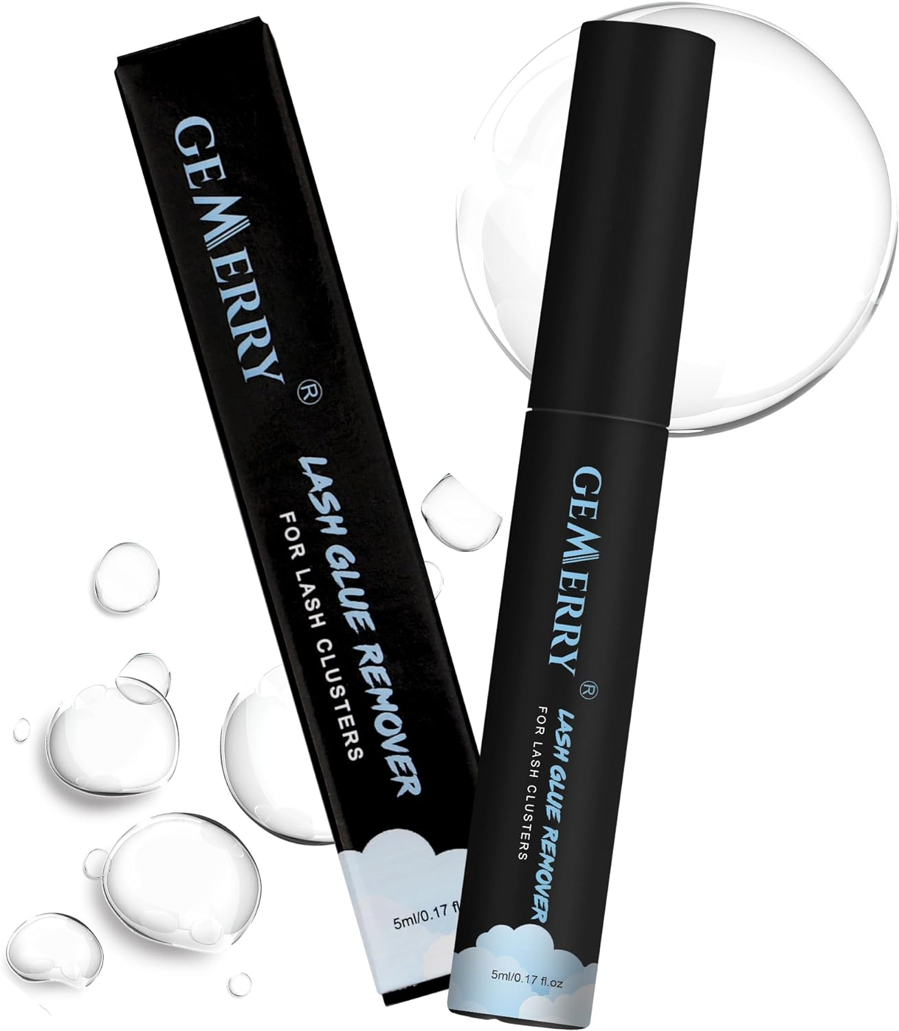 GEMERRY Lash Glue Remover, Lash Extension Remover Lash Bond Remover Self-Use Lash Cluster Remover Lash Bond and Seal Remover Lash Adhesive Remover- Non-Irritating Mascara Wand 5Ml image number 4