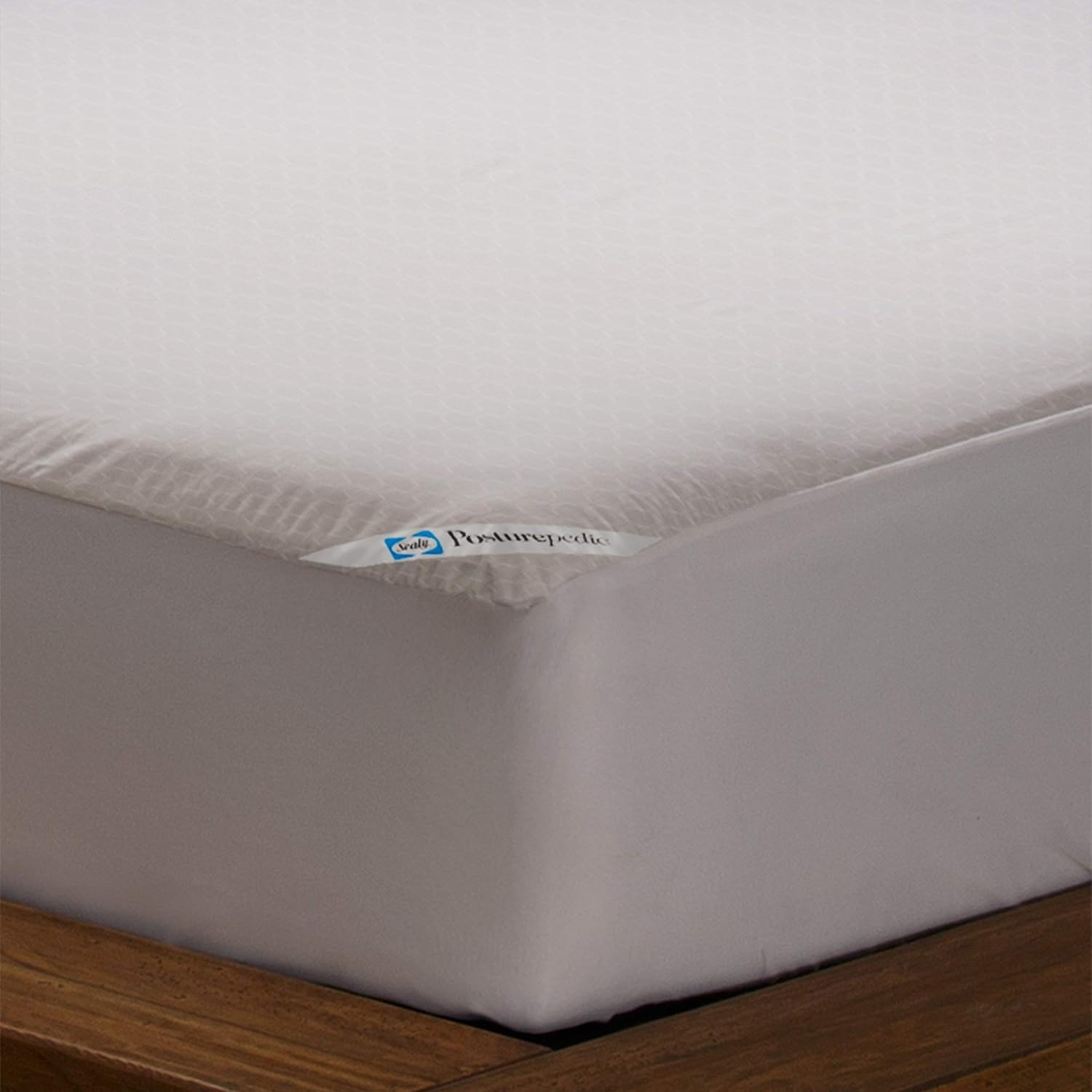 Sealy Posturepedic Allergy Protection Zippered Mattress Protector image number 1