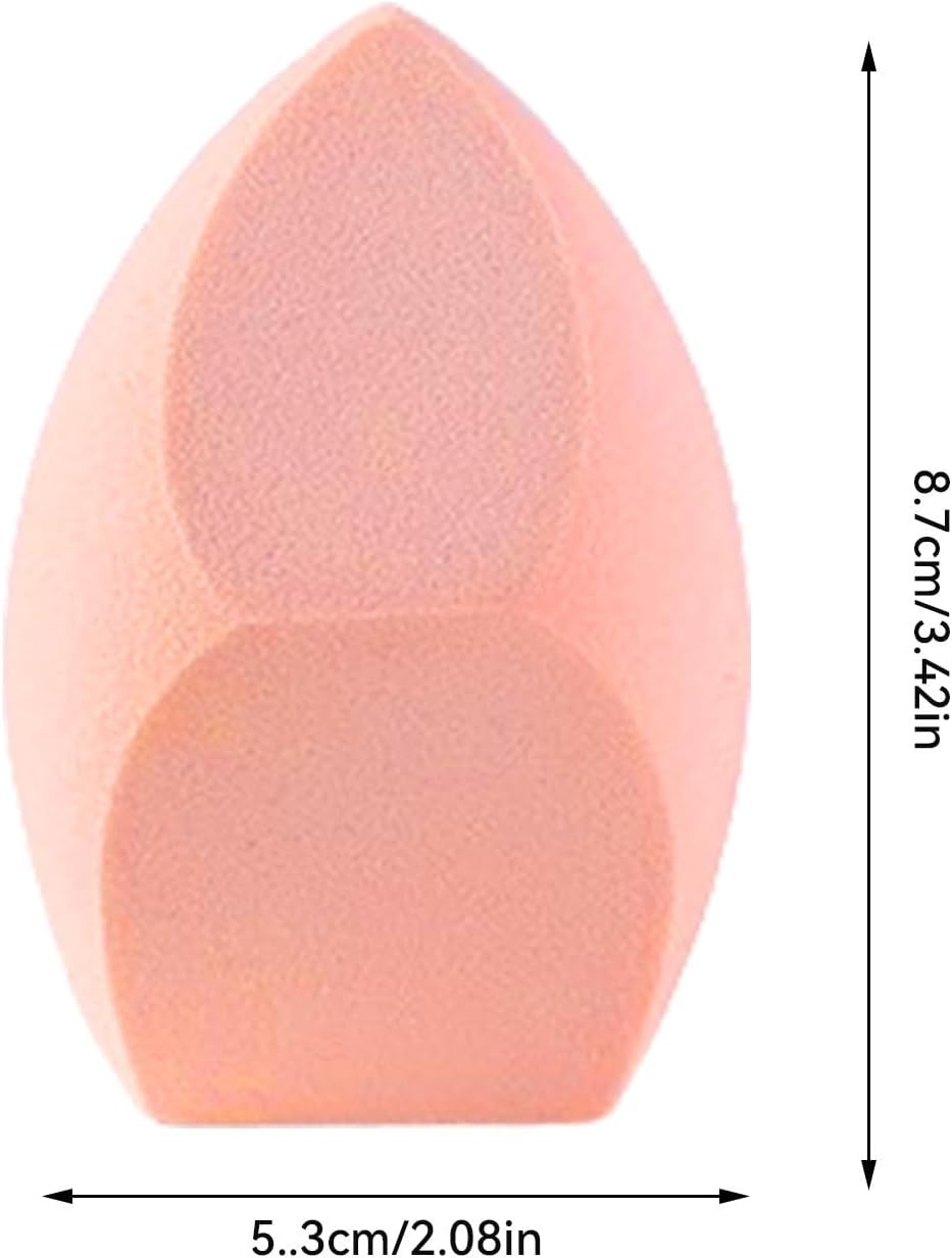 Generisch Makeup Sponge for Foundation, Blending Sponge - Triangular, Polyurethane, Three-Cut Grapefruit Paint OPP, All Skin Types - Applying Foundation, Concealer, Blending Liquid or Powder Cosmetics image number 3