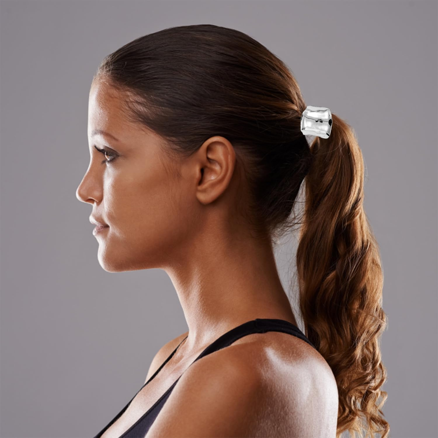 4 Pieces Metal Hair Accessories, Simple and Fashionable Hair Accessories, Geometric Design Hair Accessories, Women'S Hair Accessories, Accessories for Hairstyle Decoration. image number 5