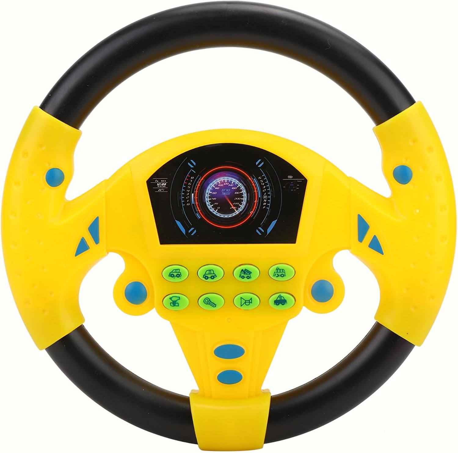 Jiawu Music Children'S Steering Wheel Toy for Hours of Play, Features Imitation Appearance, Enhances Motor Skills, Fits for Curious Kids to (Pink Blue)