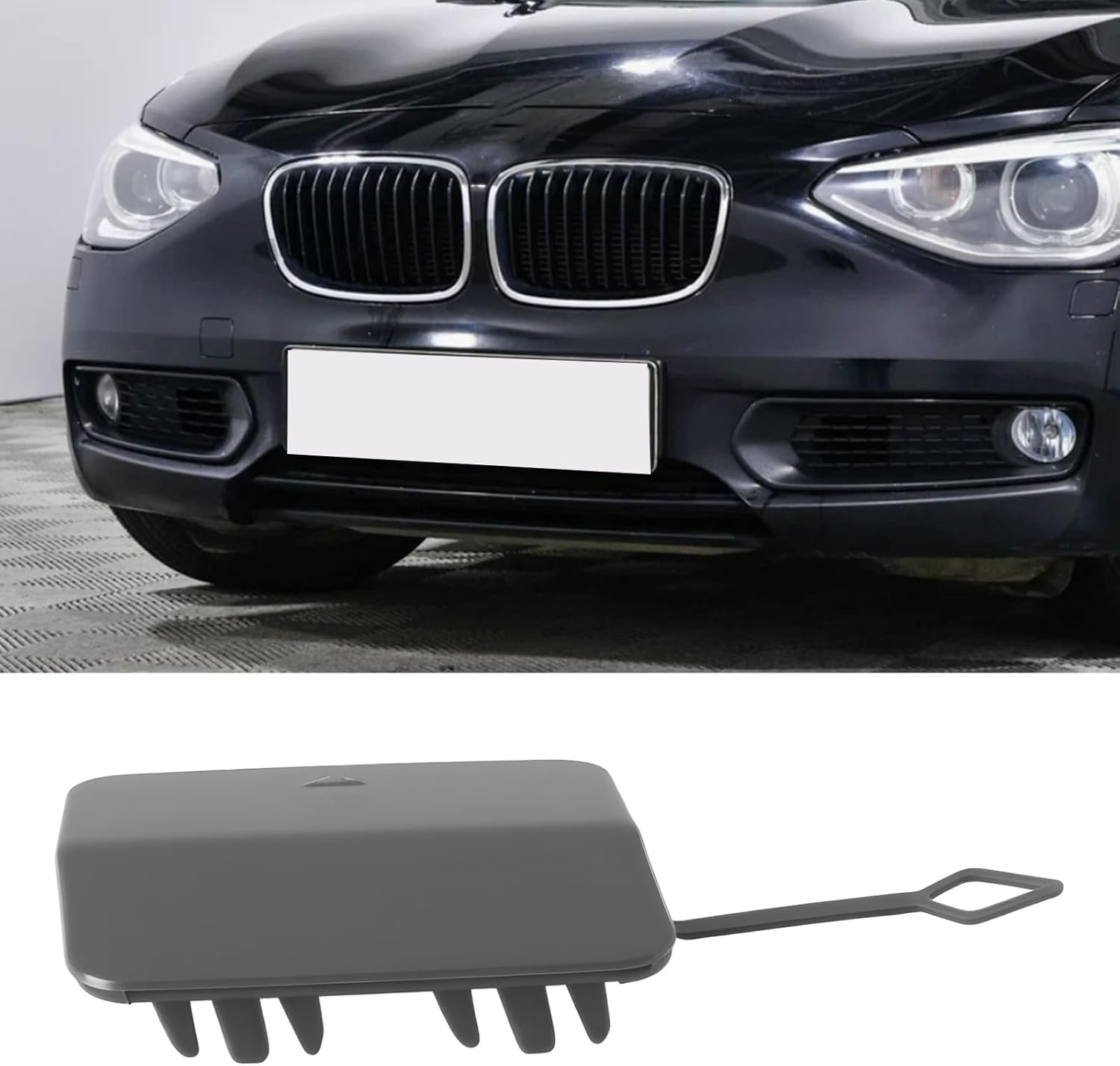 Car Front Bumper Towing Eye Cover 51117292947 Compatible with BMW 1 Series F20 F21 116I image number 3
