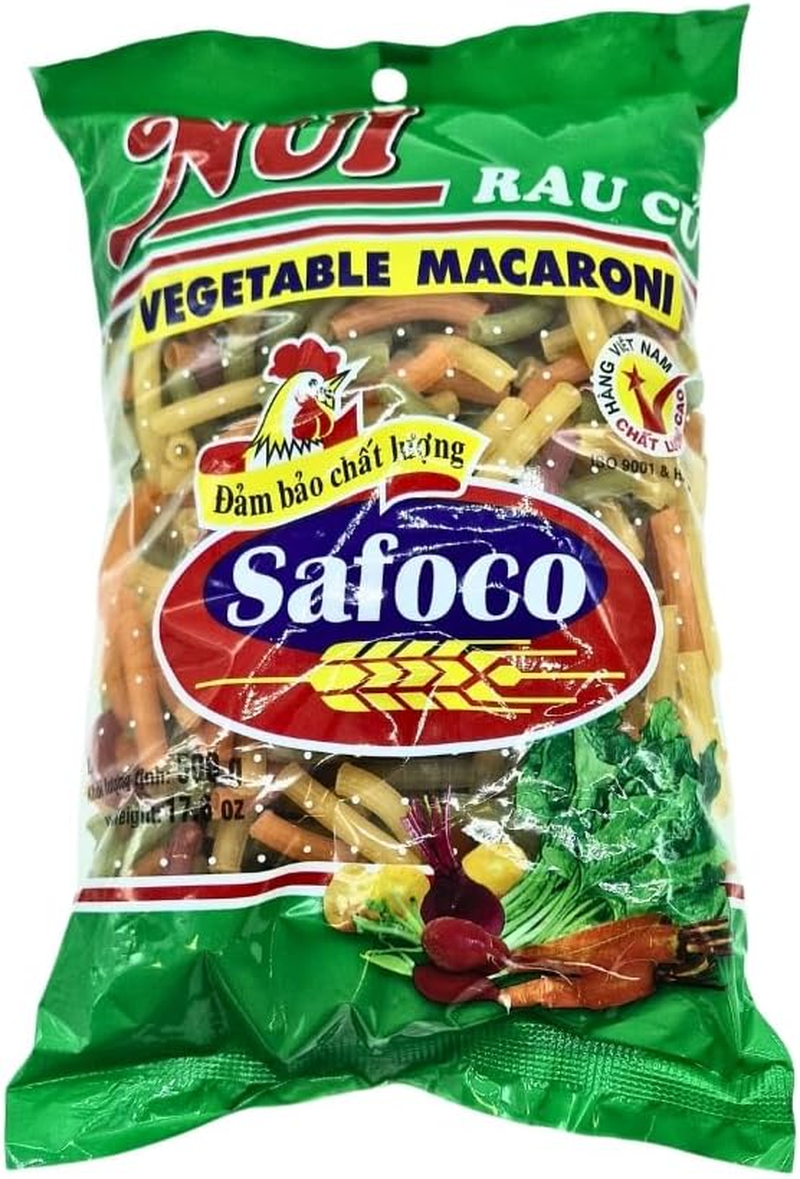 Safoco Vegetable Macaroni 500G image number 1