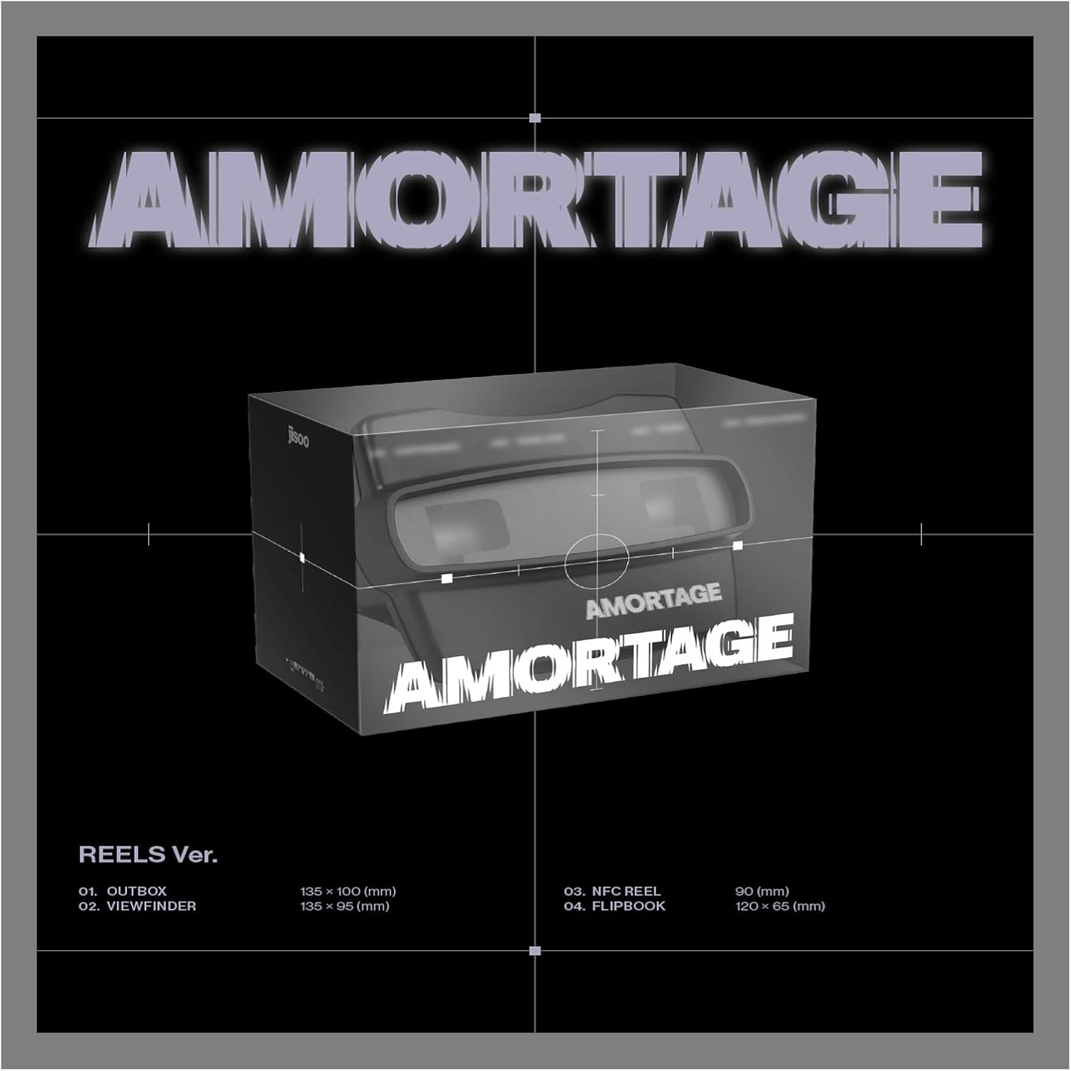 BLACK'PINK Ji'Soo AMORTAGE 1St Mini Album with Tracking JI SOO (App Version) image number 4