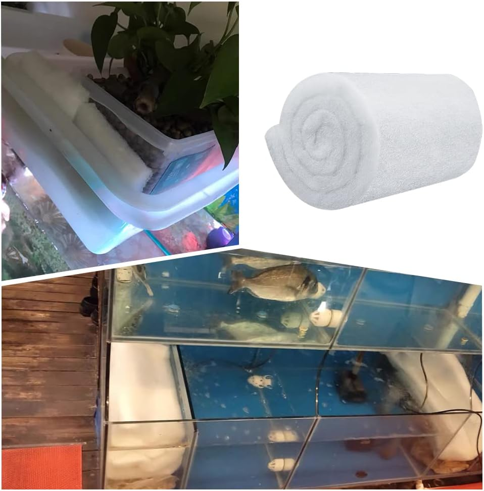NA 1 Pcs Aquarium Filter Sponge Biochemical Cotton Filter Foam Sponge Media Roll Pad for Aquarium Fish Tanks image number 4
