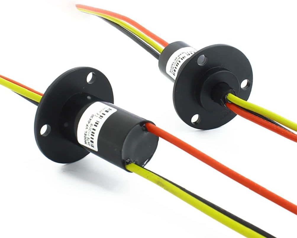 Slip Ring Electrical Slip Ring Motor Slip Ring Rotating Connector Slip Ring Electrical Connector Slip Ring Connector 3 Wires 10A Diameter 22Mm