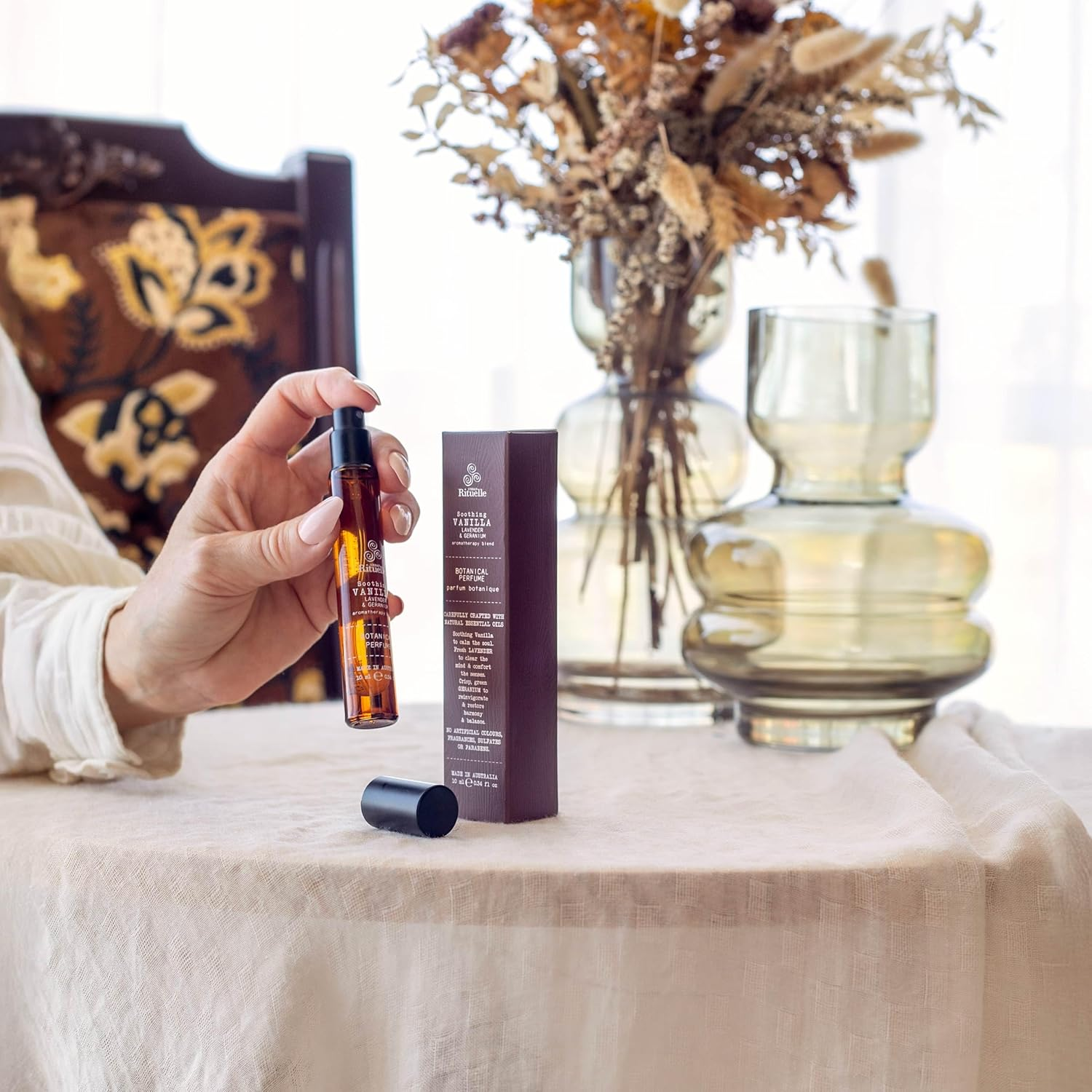 Urban Rituelle Eau De Parfum 10Ml - Botanical Perfume - Vanilla, Lavender & Geranium image number 2